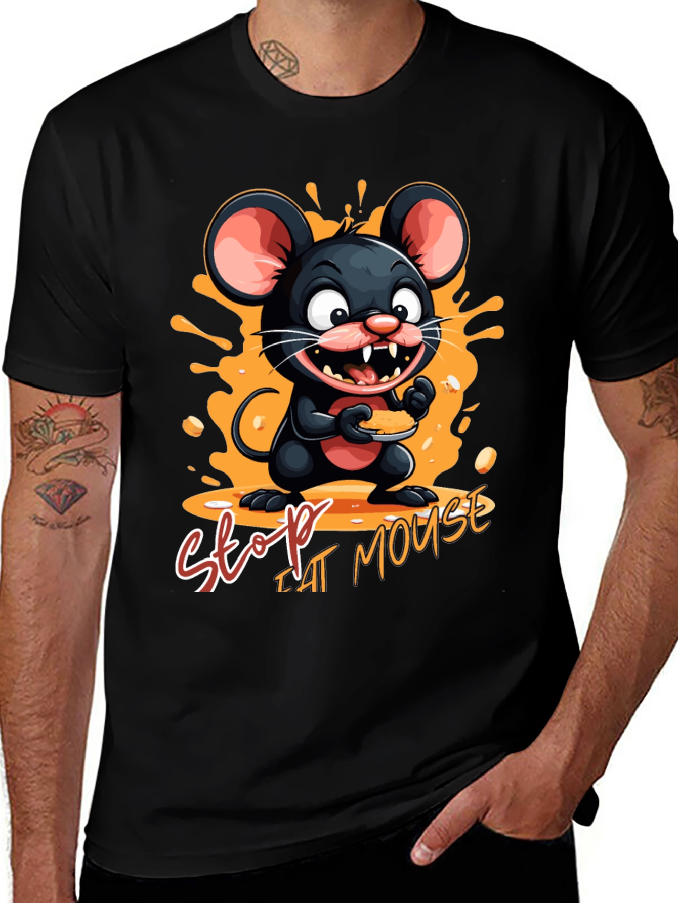Variant 4 of Stop That Mouse T-Shirt