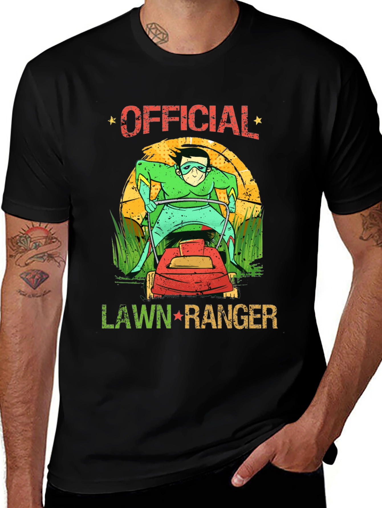 Variant 24 of Official Lawn Ranger Graphic T-Shirt