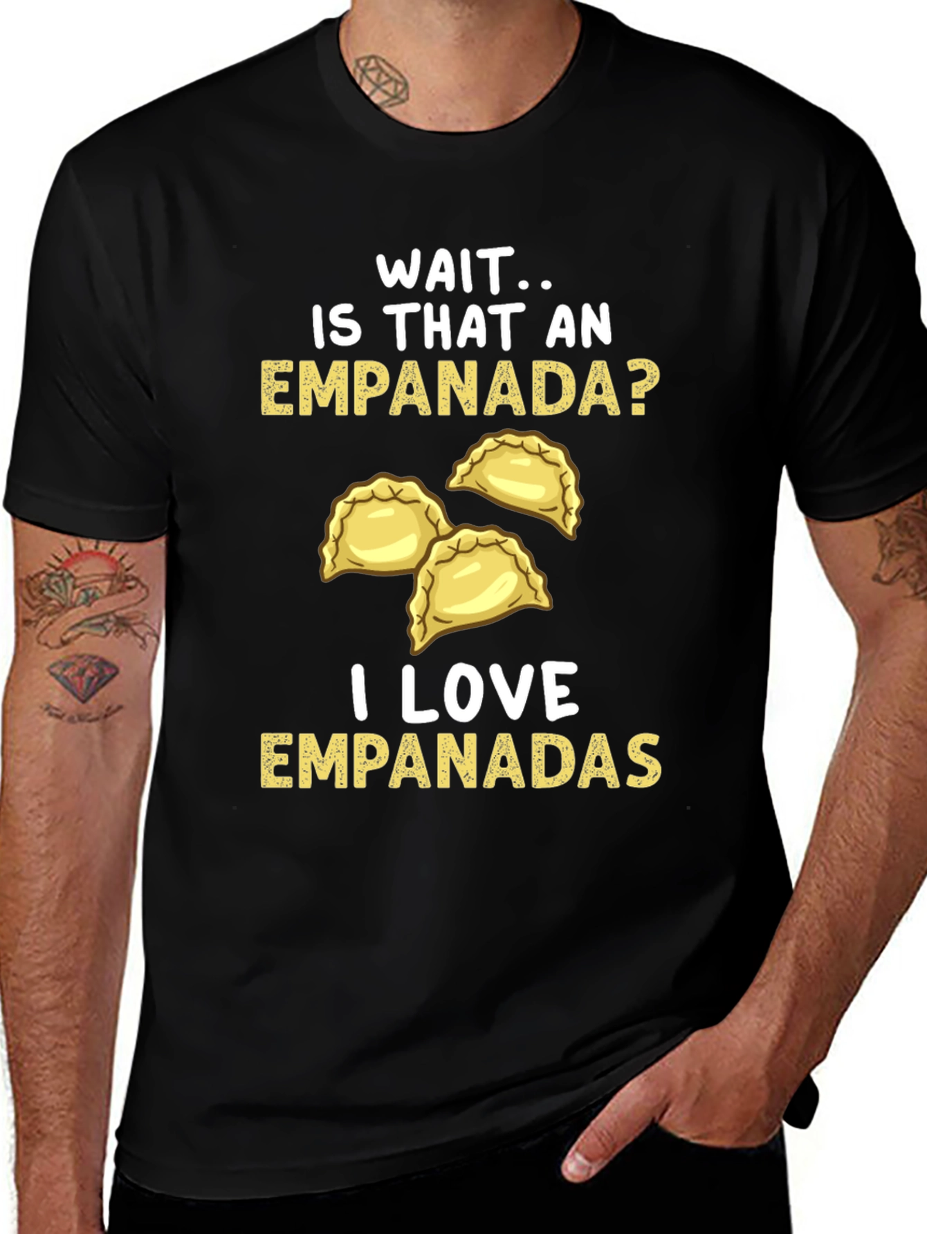 Variant 24 of Empanada Lover T-Shirt - Funny Foodie Tee