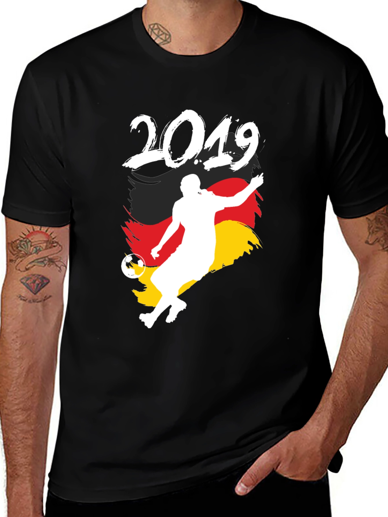 Variant 13 of Germany Soccer 2019 Graphic T-Shirt