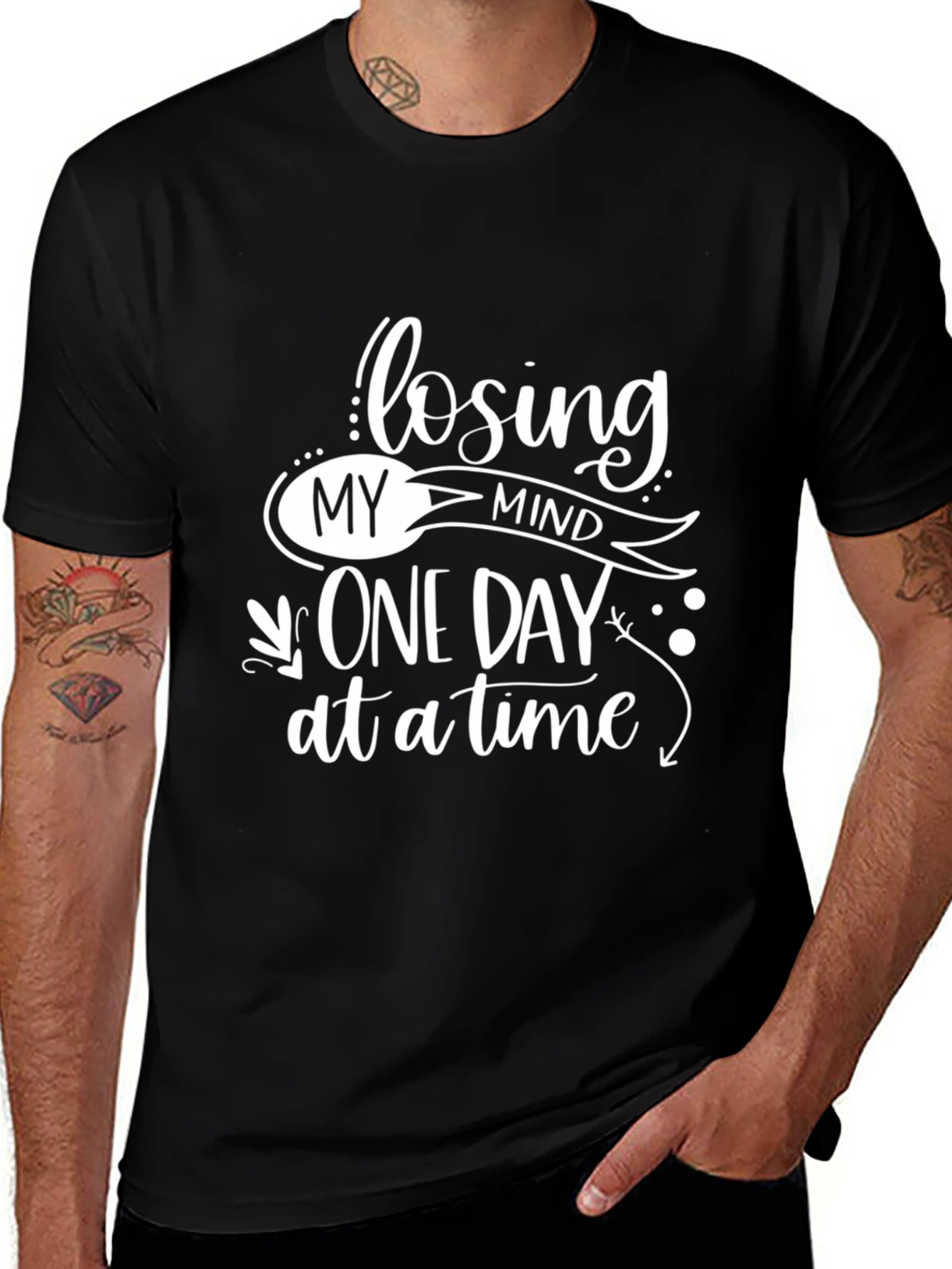 Variant 28 of Losing My Mind T-Shirt - Humor Tee