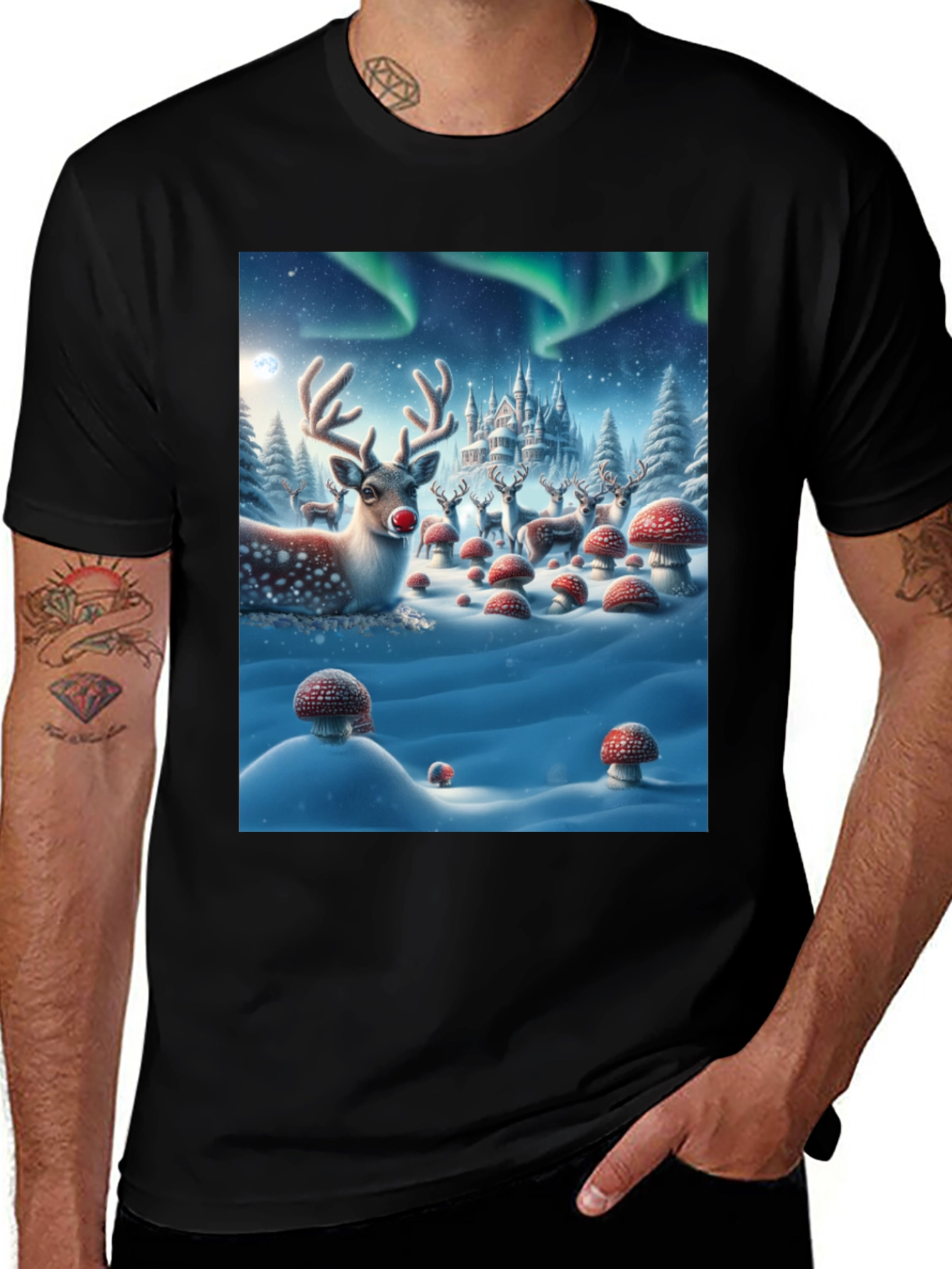 Variant 15 of Holiday Reindeer T-Shirt