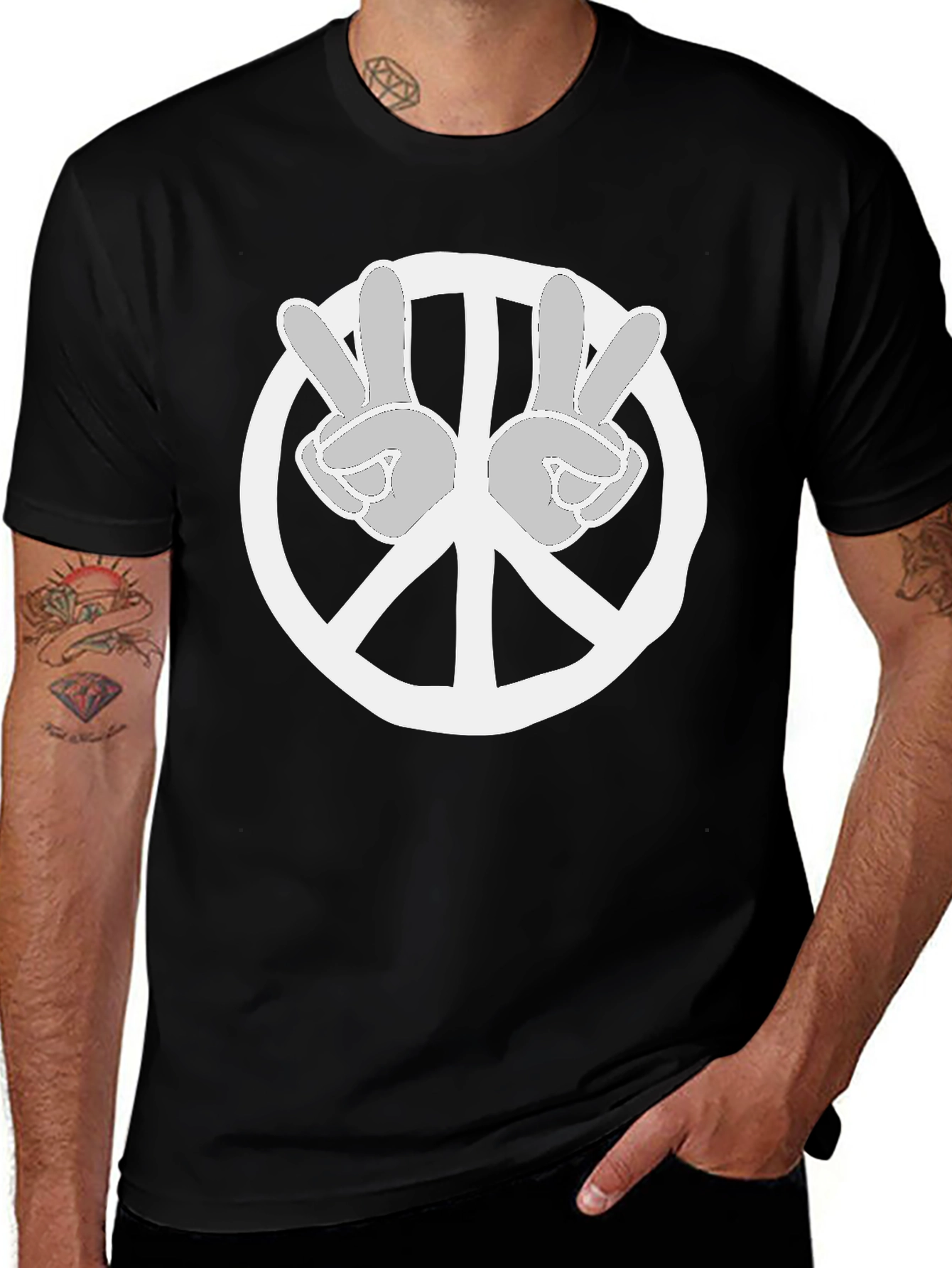 Variant 21 of Peace Out T-Shirt