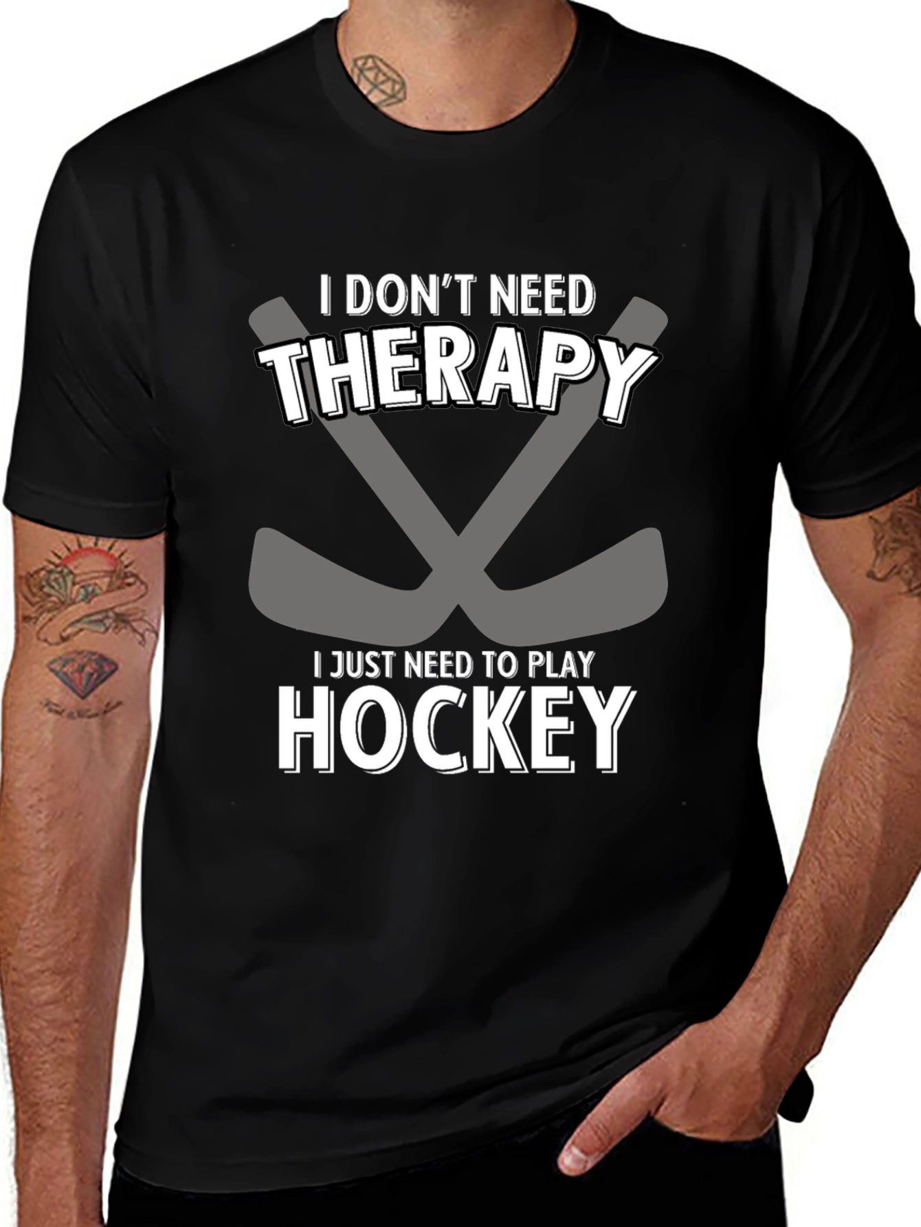 Variant 14 of Hockey Therapy T-Shirt