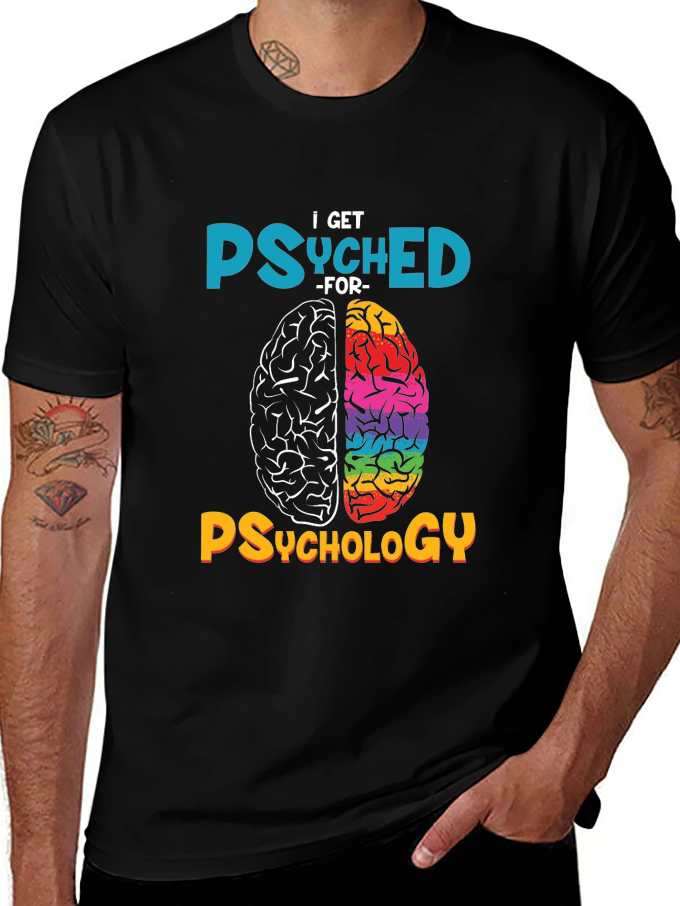 I Get Psyched for Psychology T-Shirt
