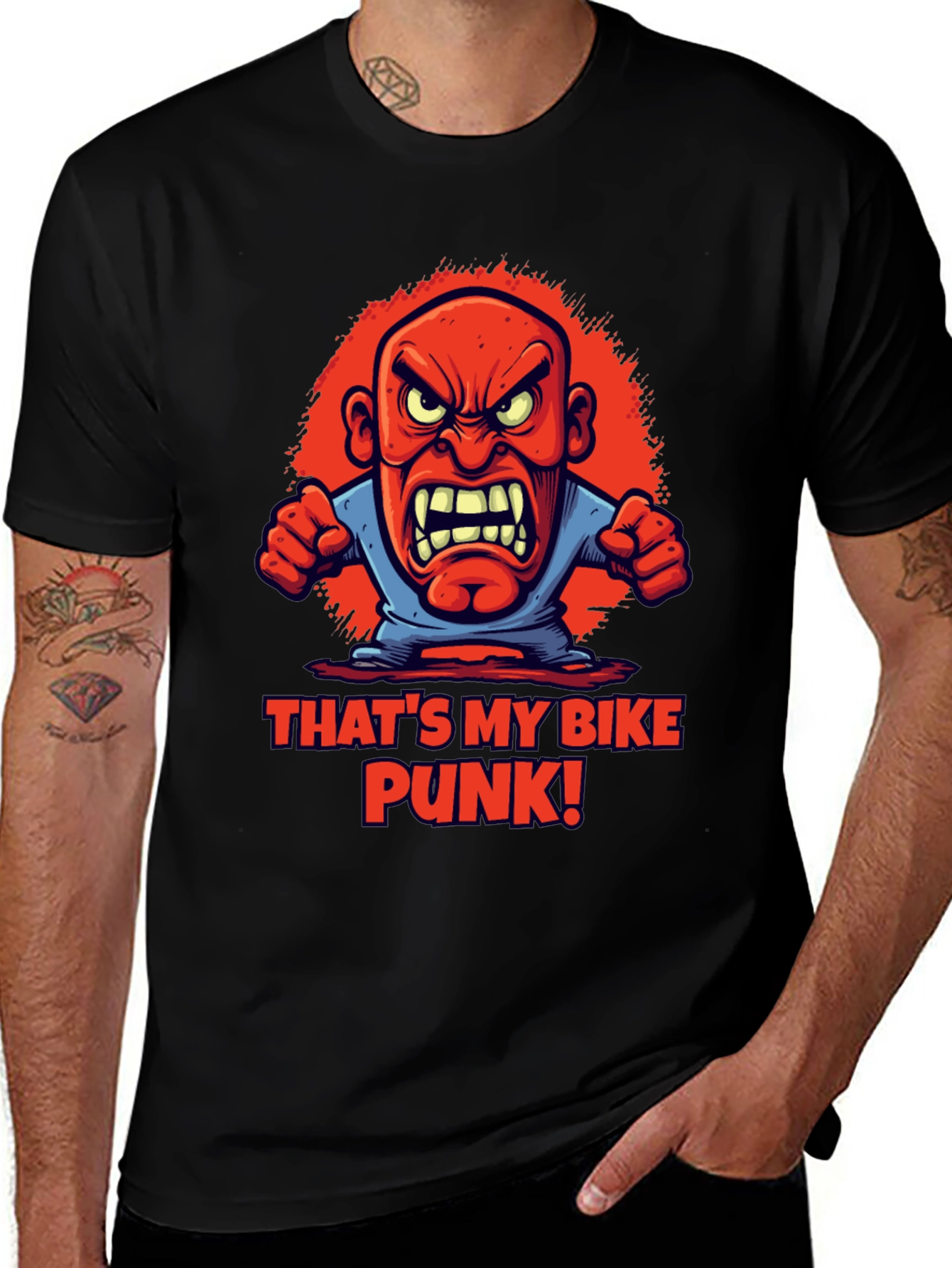 Variant 26 of That's My Bike Punk T-Shirt
