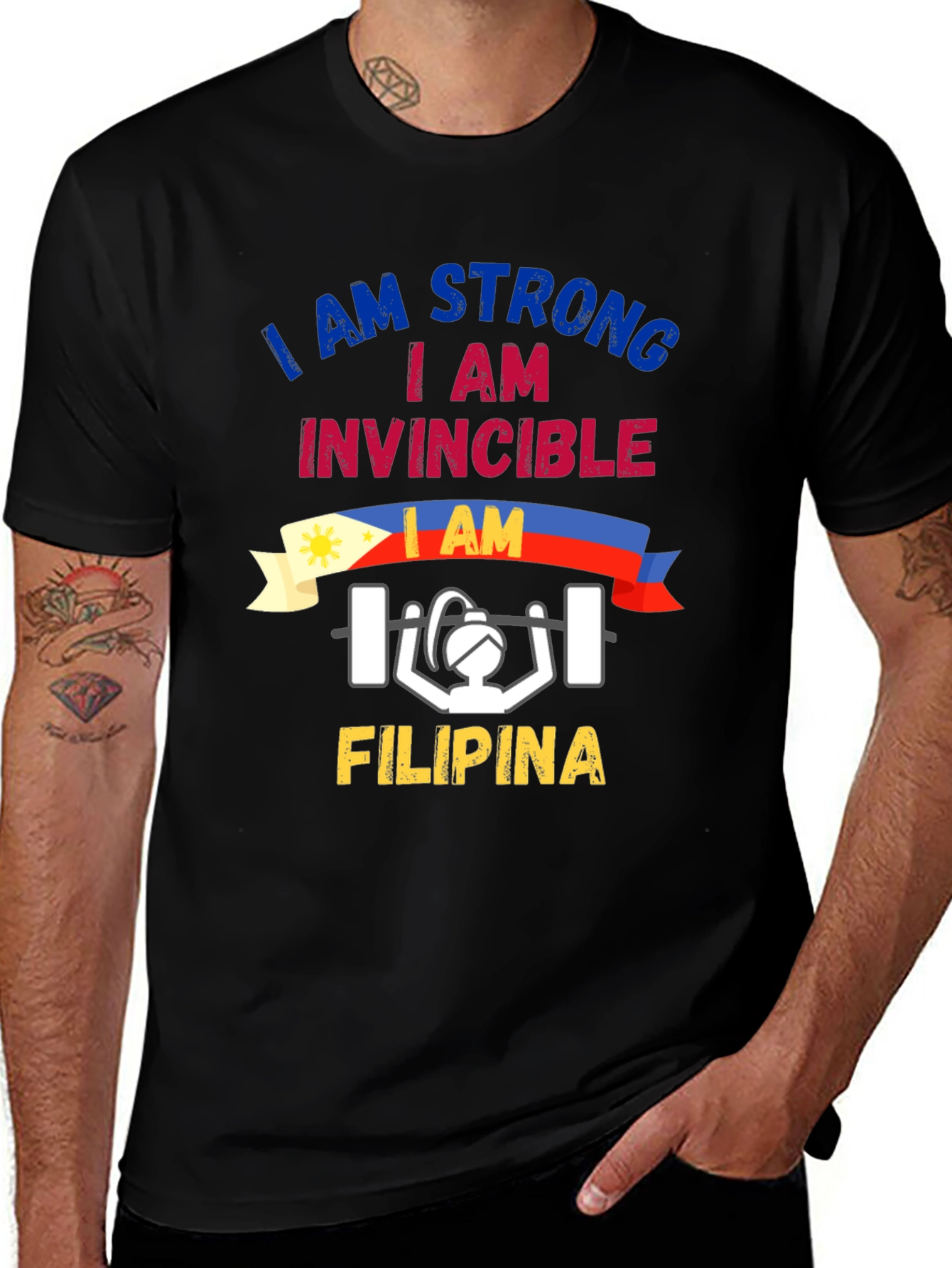 I Am Strong Filipina T-Shirt