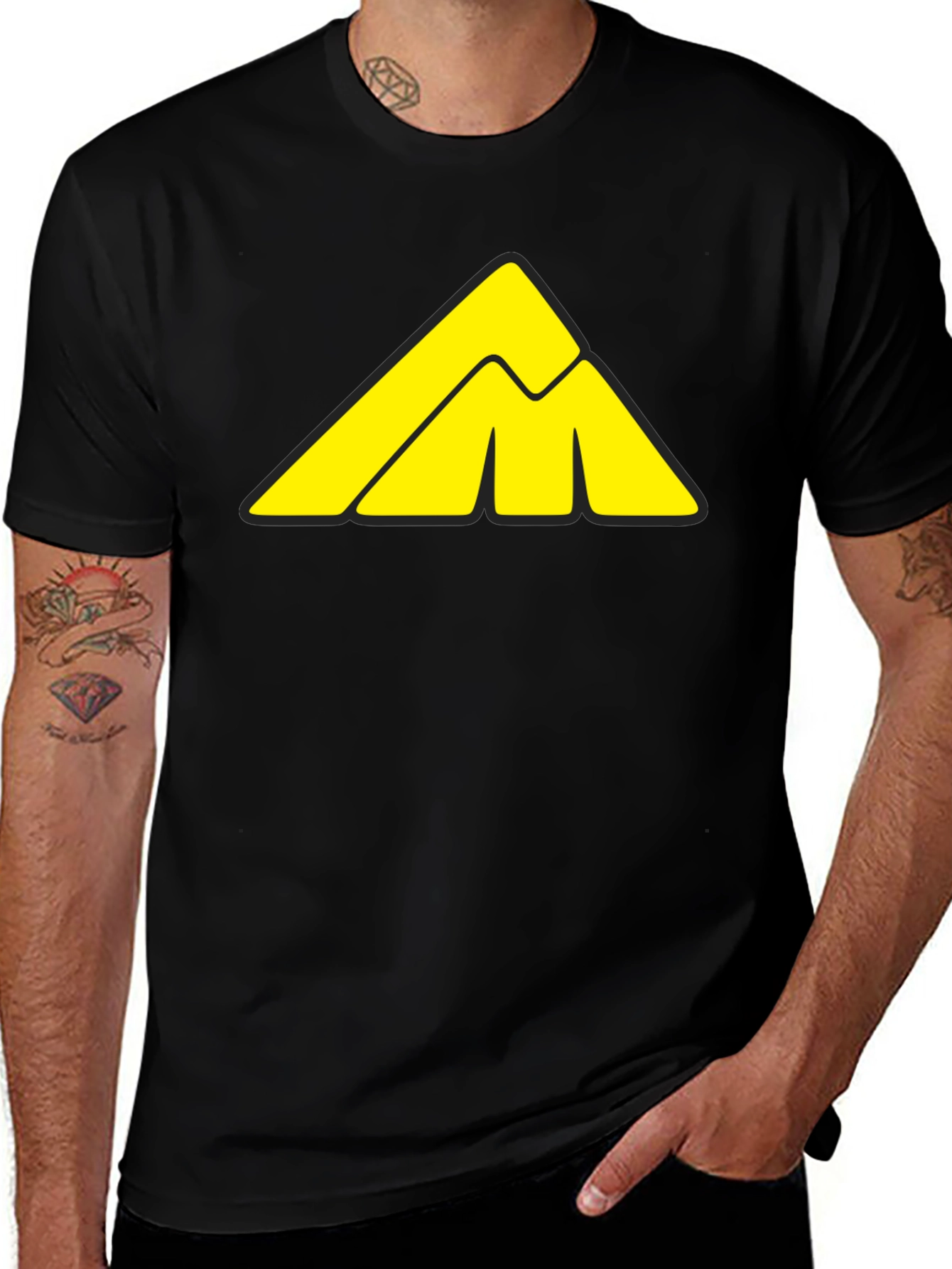 Variant 21 of Geometric Logo T-Shirt - Stylish and Modern