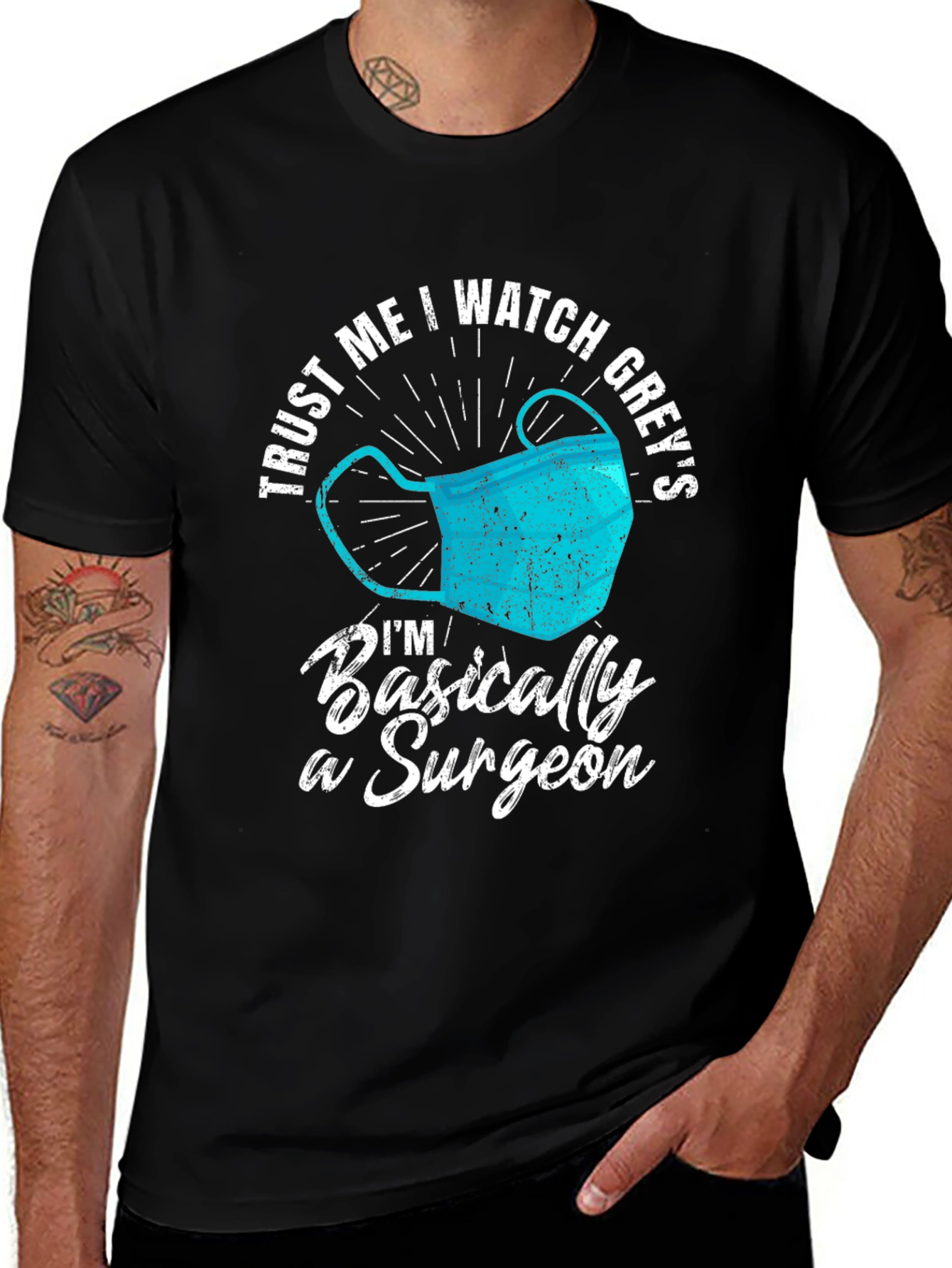 Variant 26 of Trust Me I Watch Grey's Surgeon T-Shirt