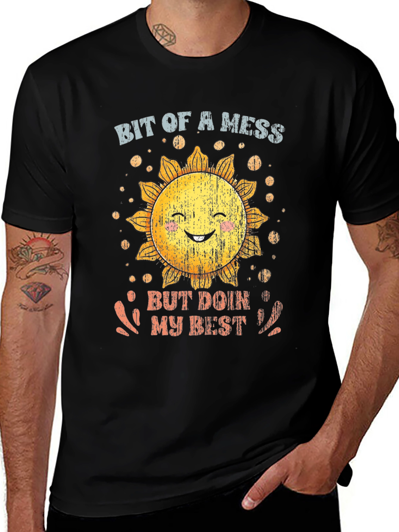 Variant 5 of Bit of a Mess Graphic T-Shirt