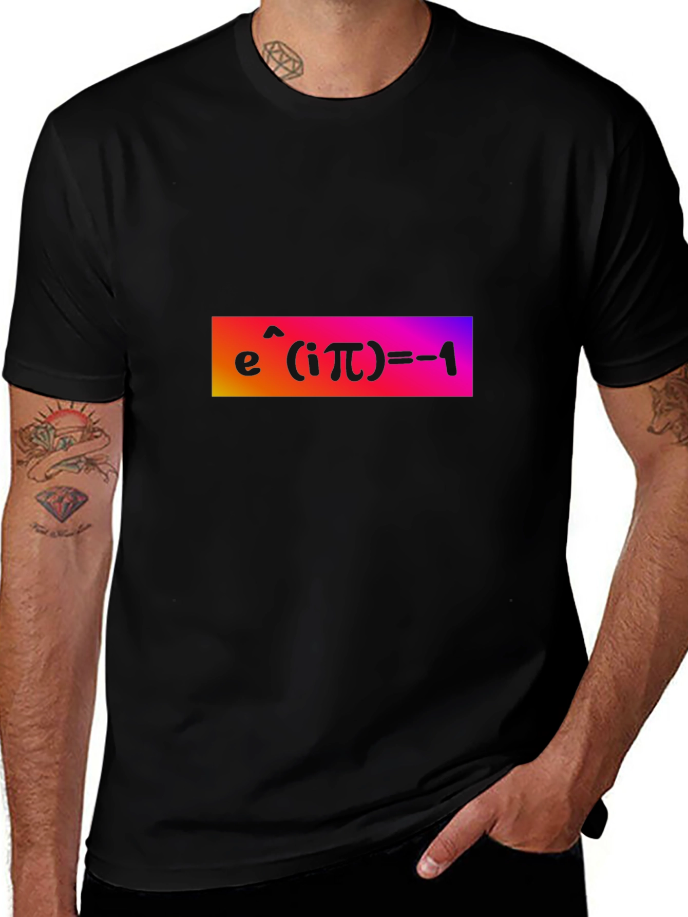 Variant 12 of Euler's Identity T-Shirt - Math Equation Design