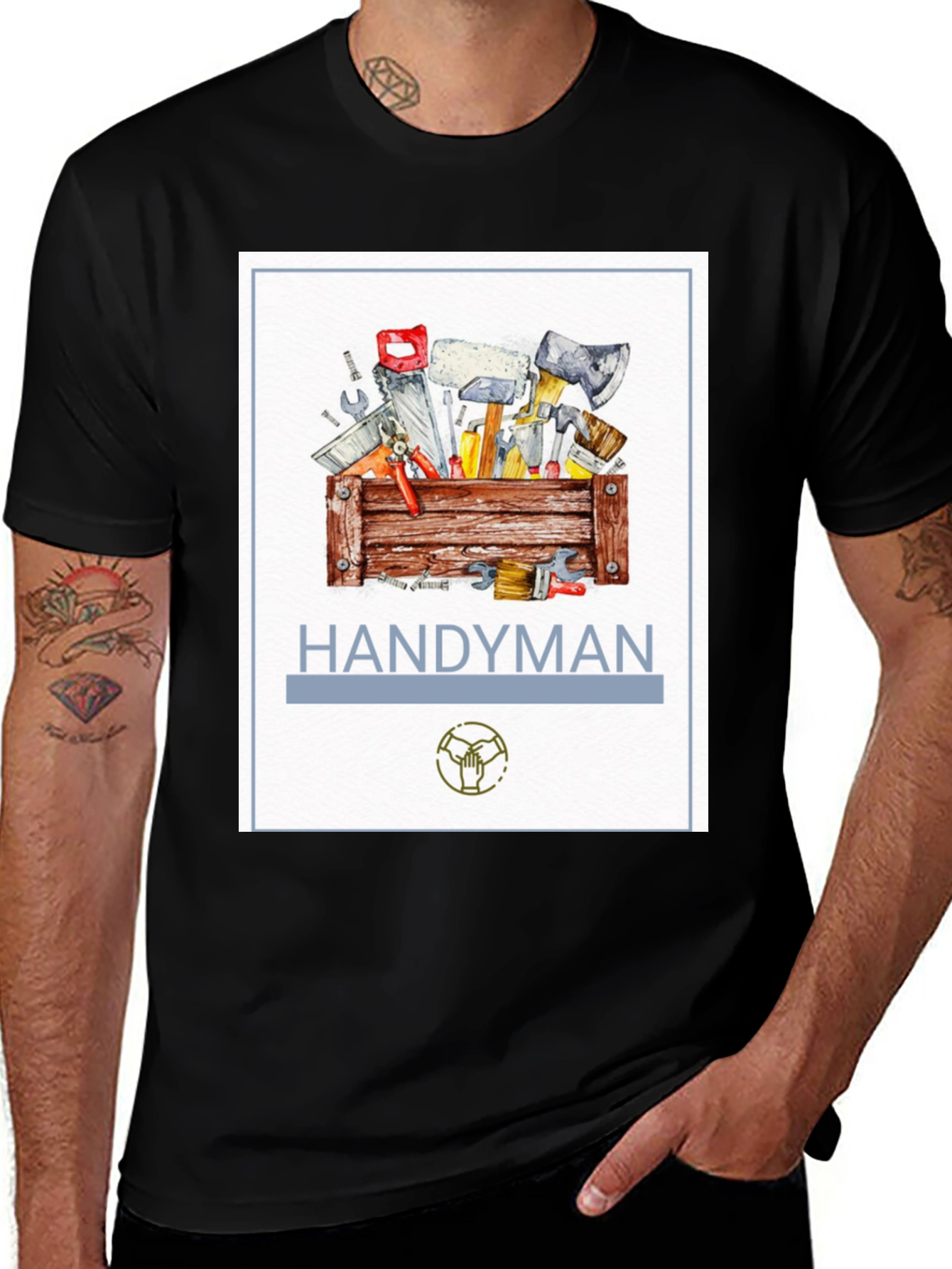 Variant 19 of Handyman Graphic T-Shirt