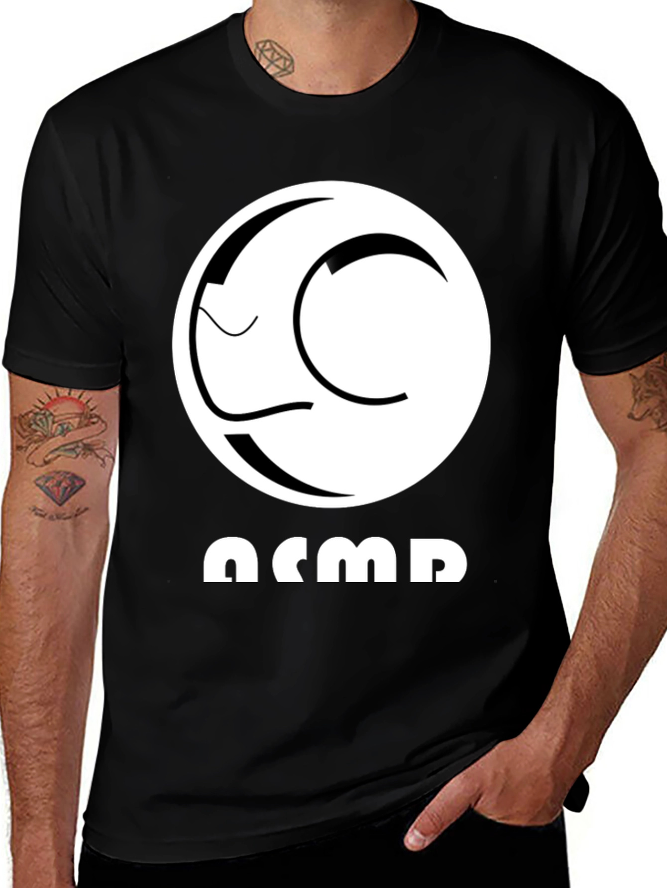 ASMR Comfort Tee - Black Softstyle