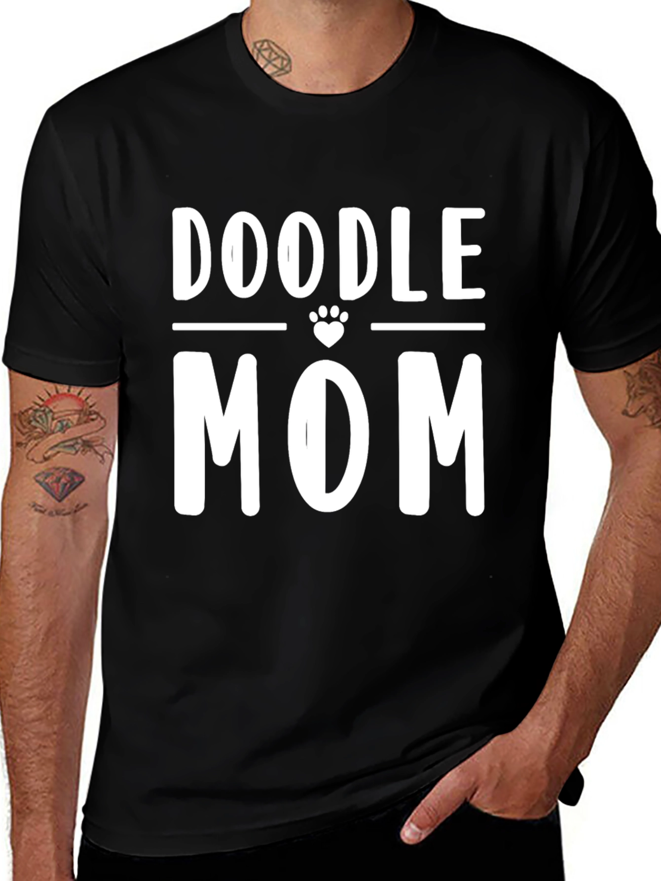 Doodle Mom T-Shirt - Cute Dog Lover Tee
