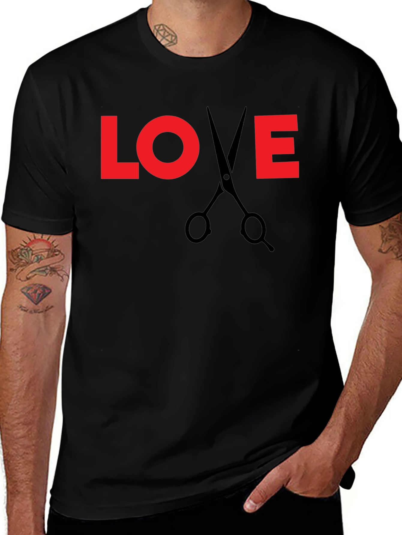 Variant 24 of Love Hair Stylist T-Shirt
