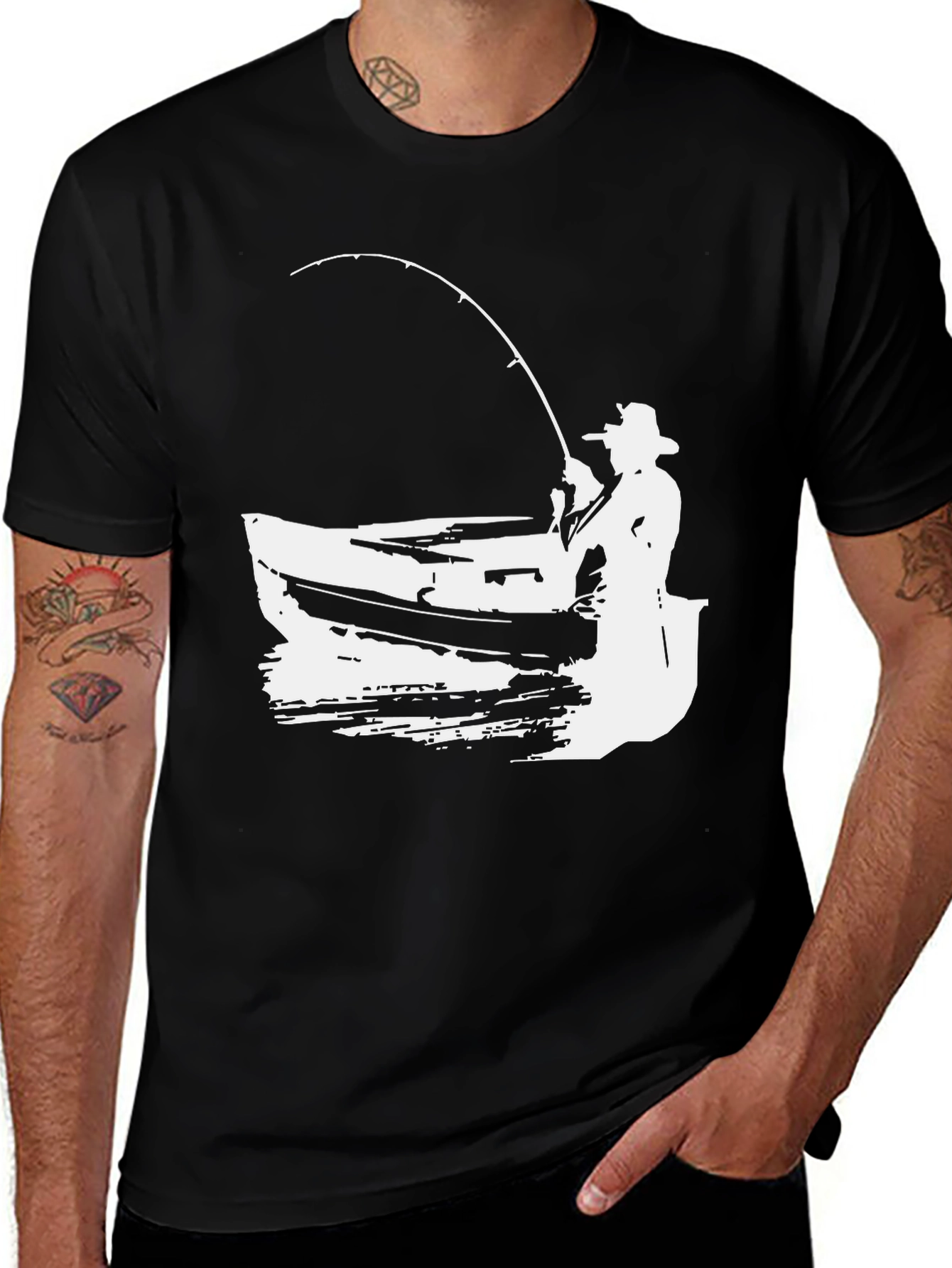 Fishing T-Shirt - Fisherman Graphic Tee