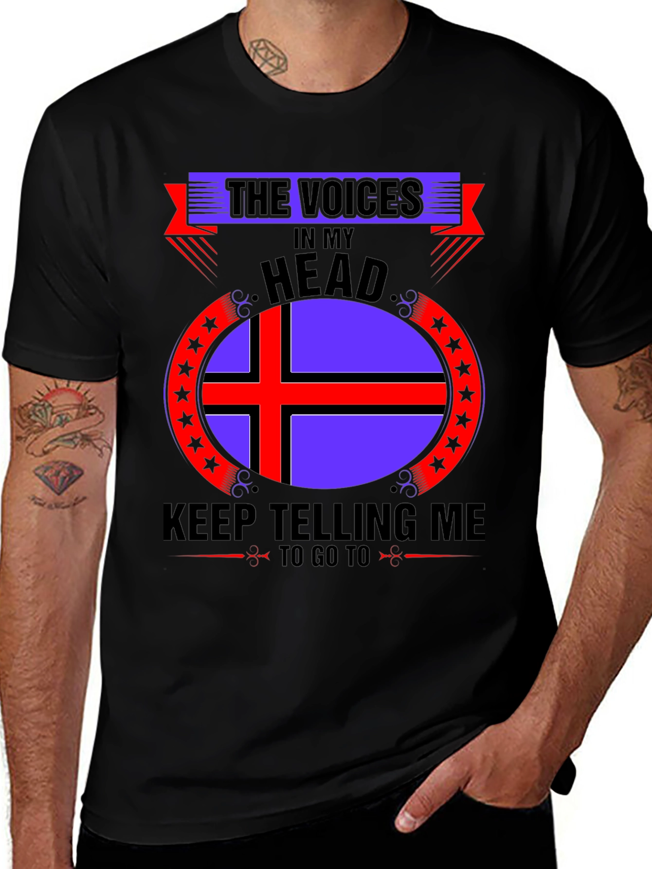 Iceland Flag T-Shirt - The Voices In My Head