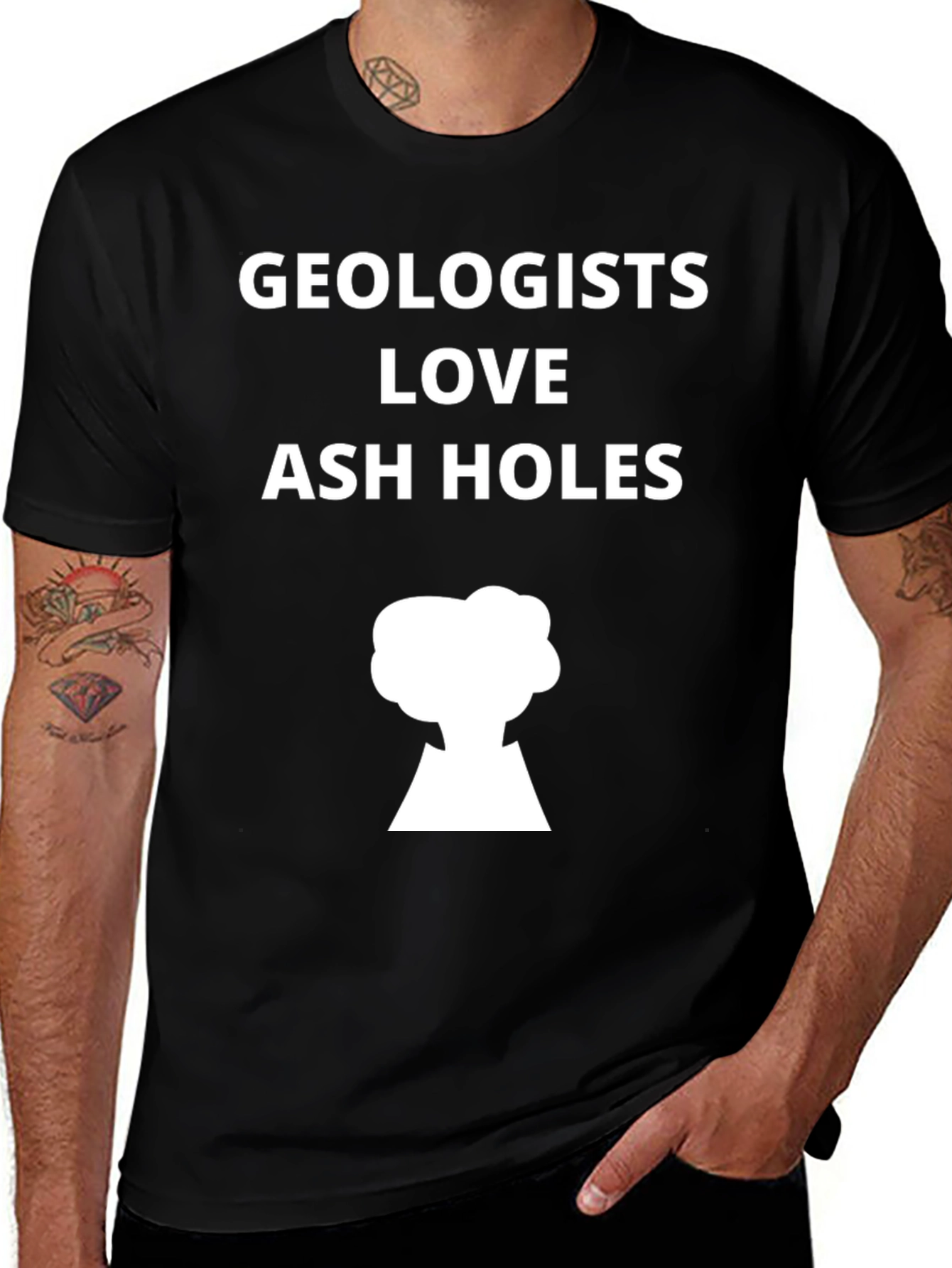 Geologists Love Ash Holes Graphic T-Shirt