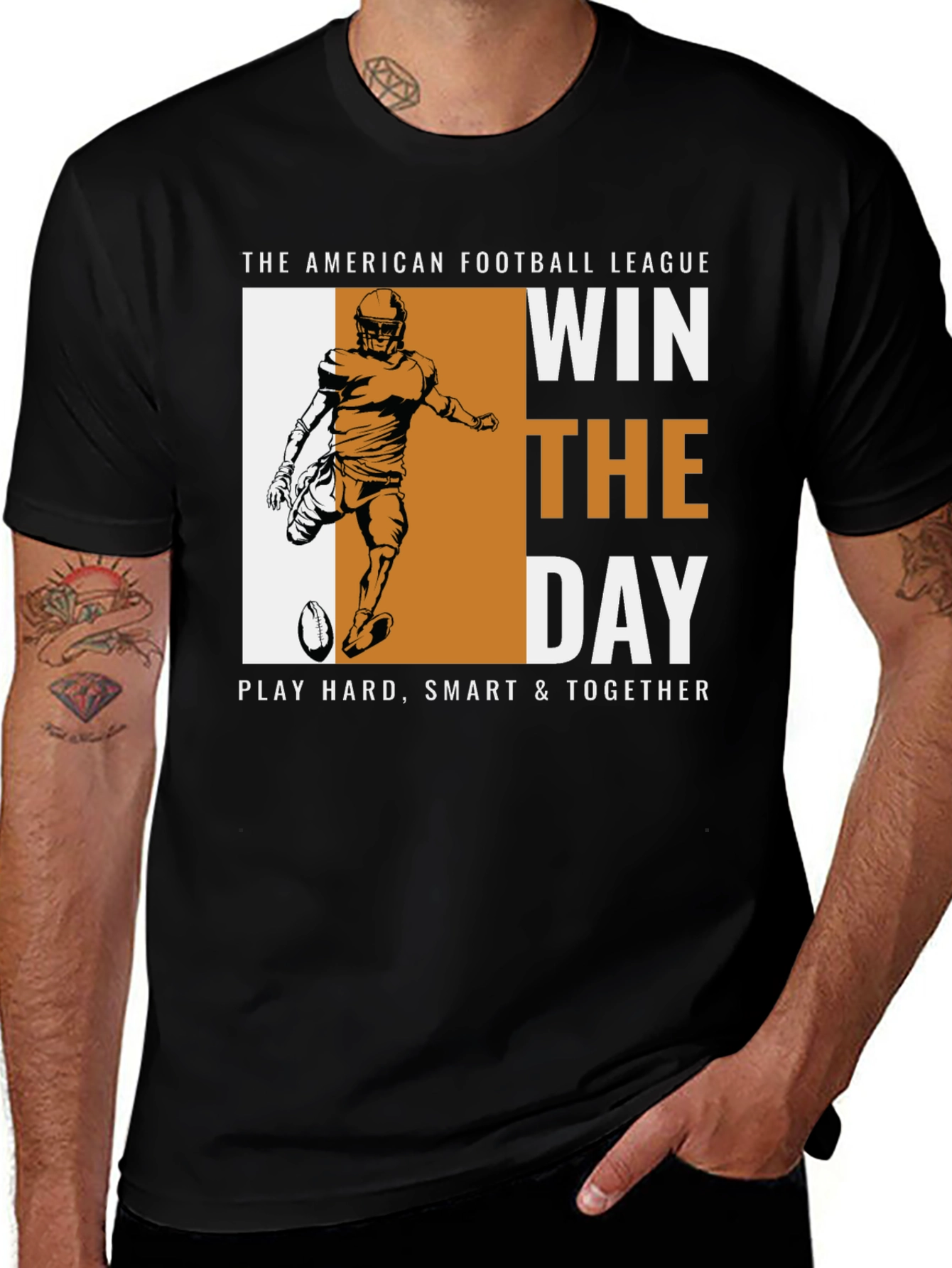 Variant 21 of American Football League Win The Day T-Shirt