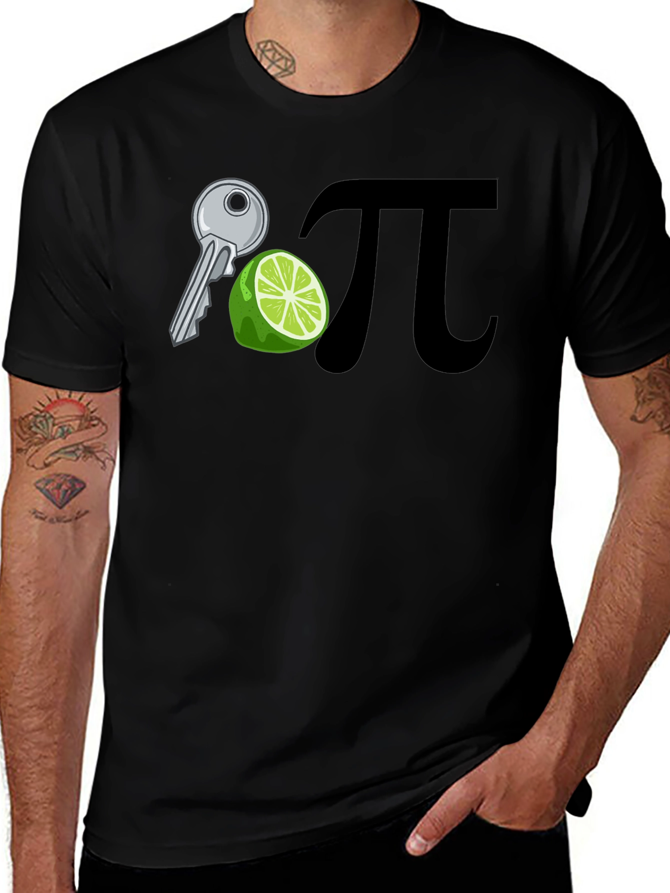Variant 16 of Key Lime Pi Graphic Tee - Math Humor T-Shirt