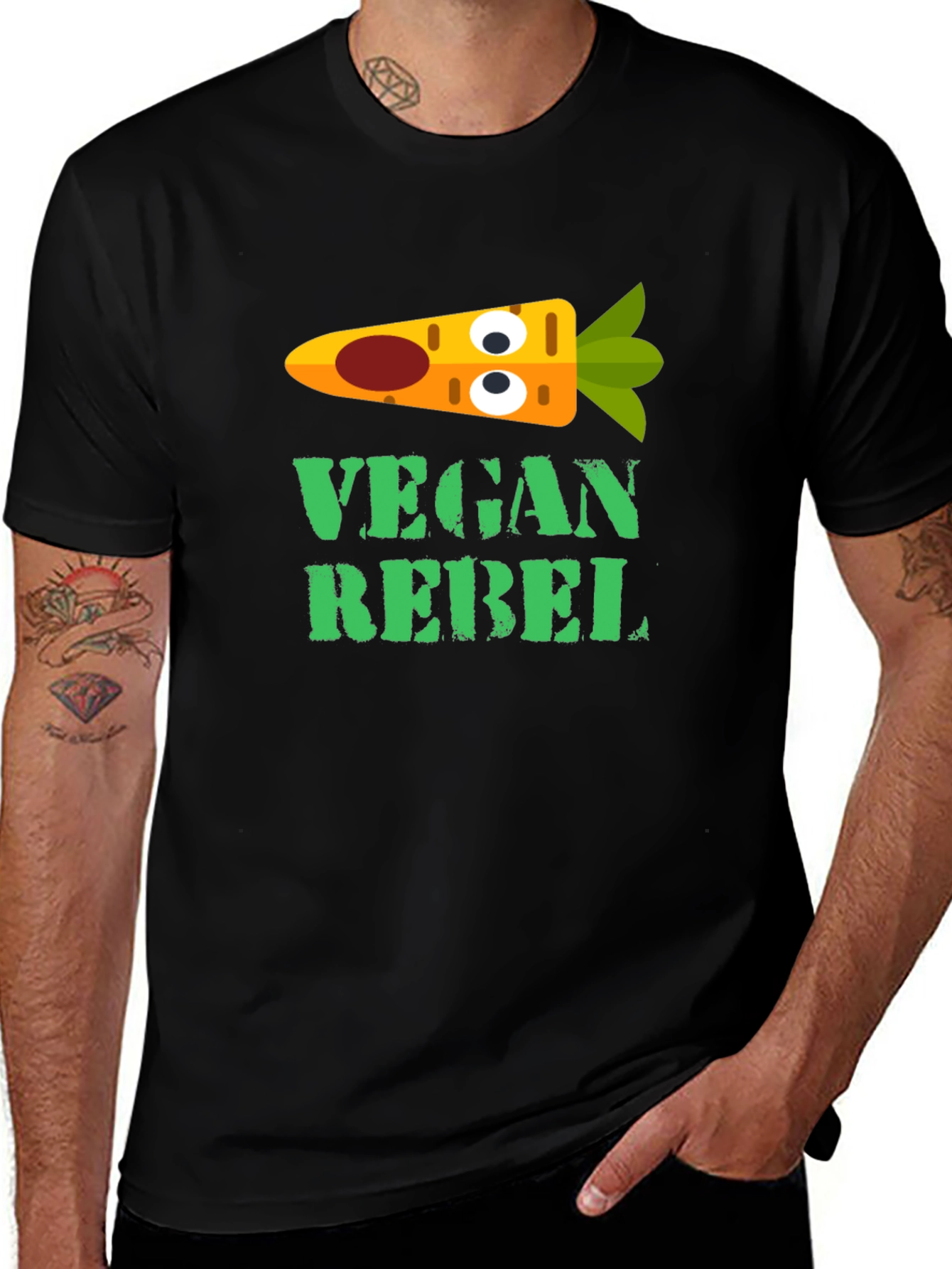 Variant 30 of Vegan Rebel Graphic Tee