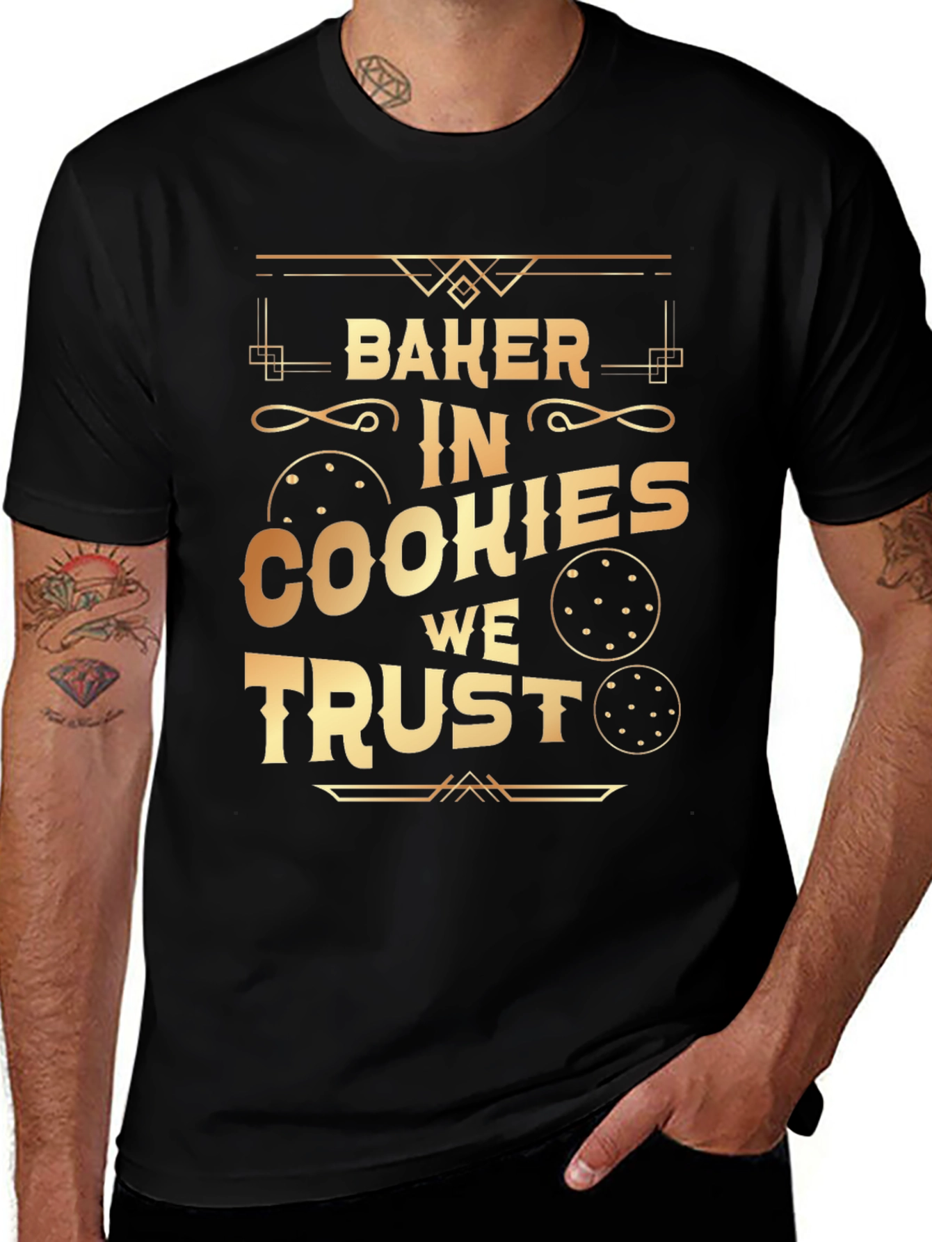 Variant 8 of Baker In Cookies We Trust T-Shirt