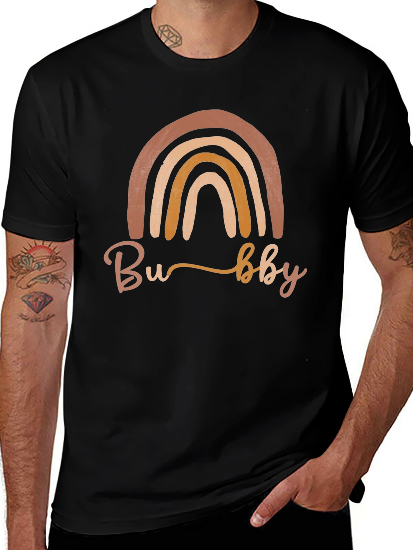 Variant 27 of Bubby Rainbow Graphic Tee - Comfort Fit