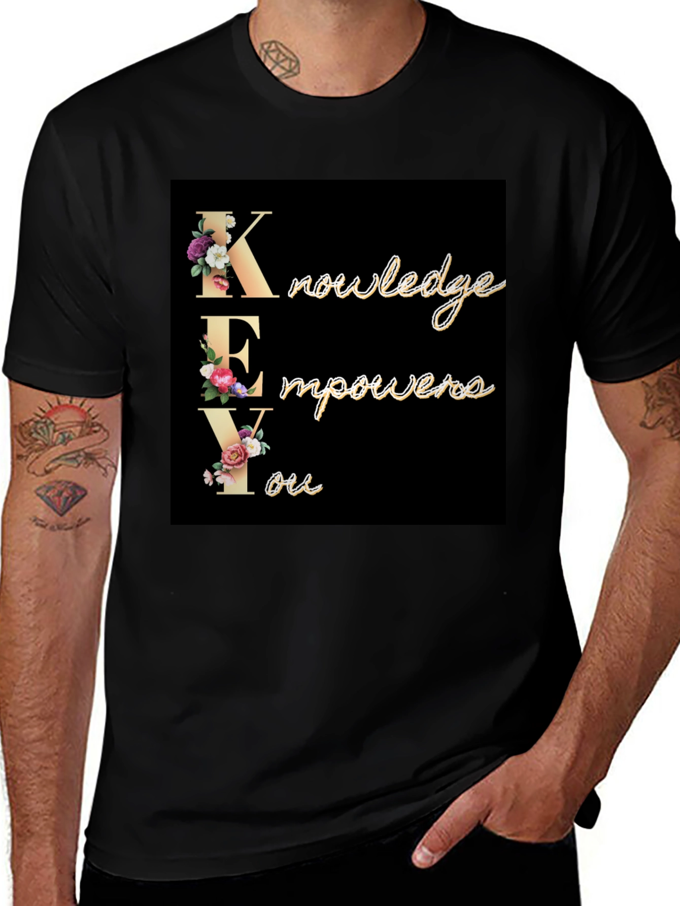 Variant 27 of Knowledge Empowers You Graphic T-Shirt