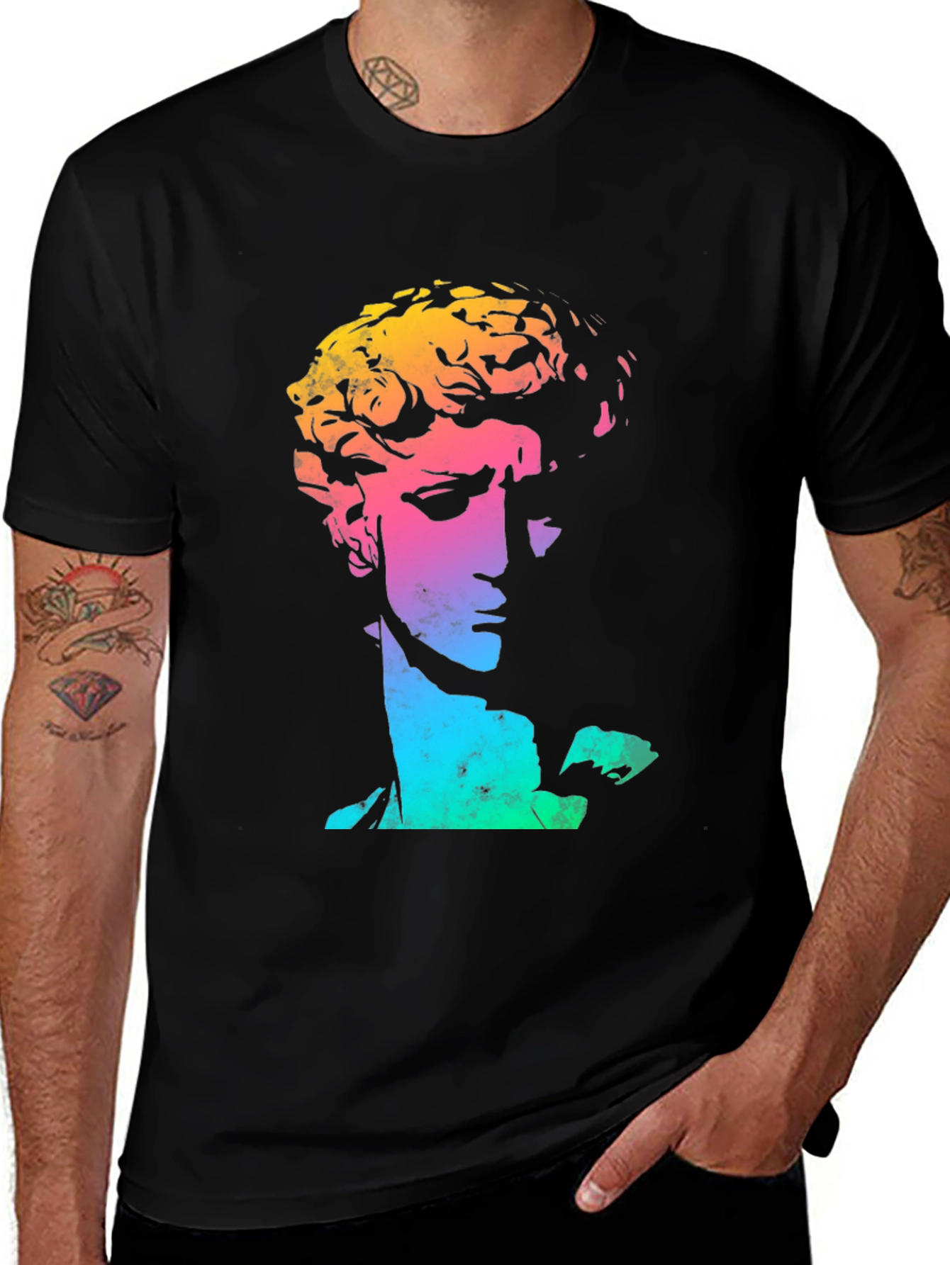 Variant 10 of Rainbow David T-Shirt