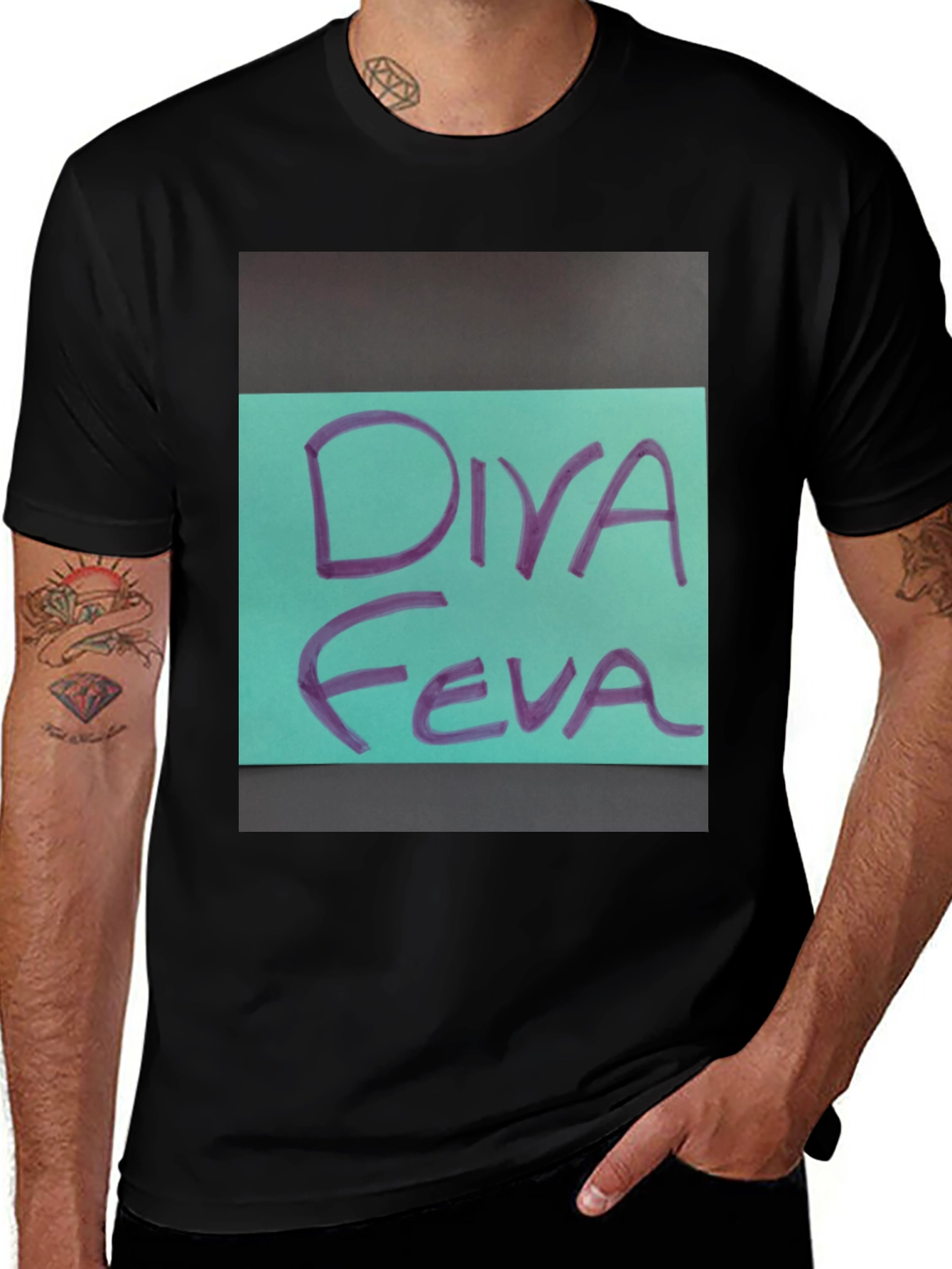 Variant 10 of Diva Fever T-Shirt - Novelty Graphic Tee