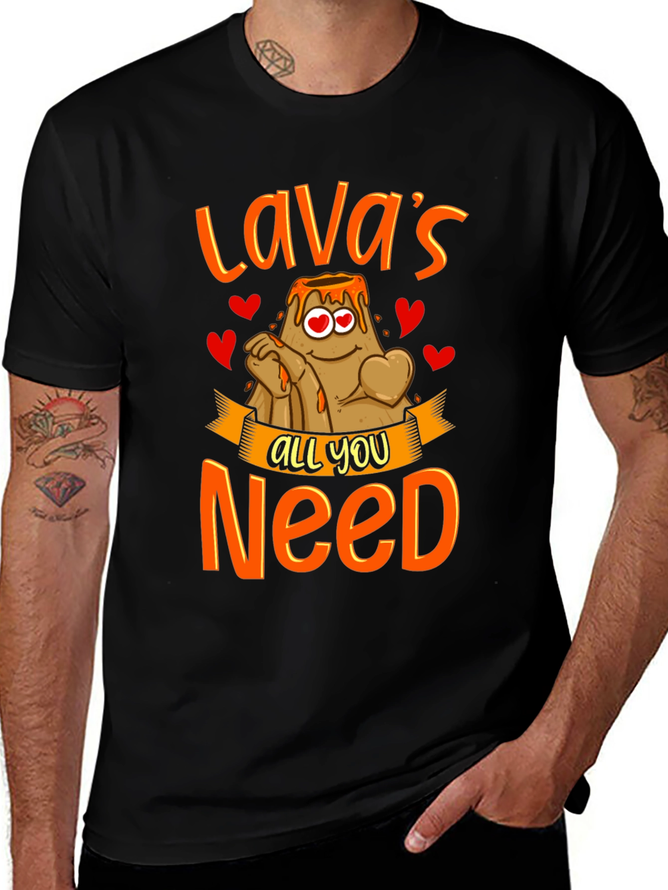 Variant 12 of Lava's All You Need T-Shirt - Valentine's Gift