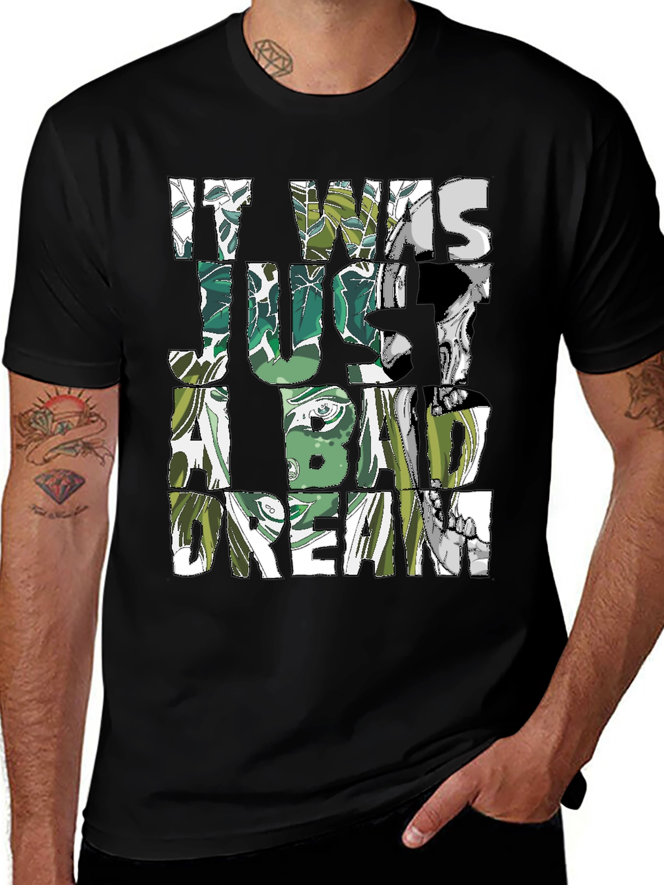 Variant 15 of It Was Just a Bad Dream Graphic Tee