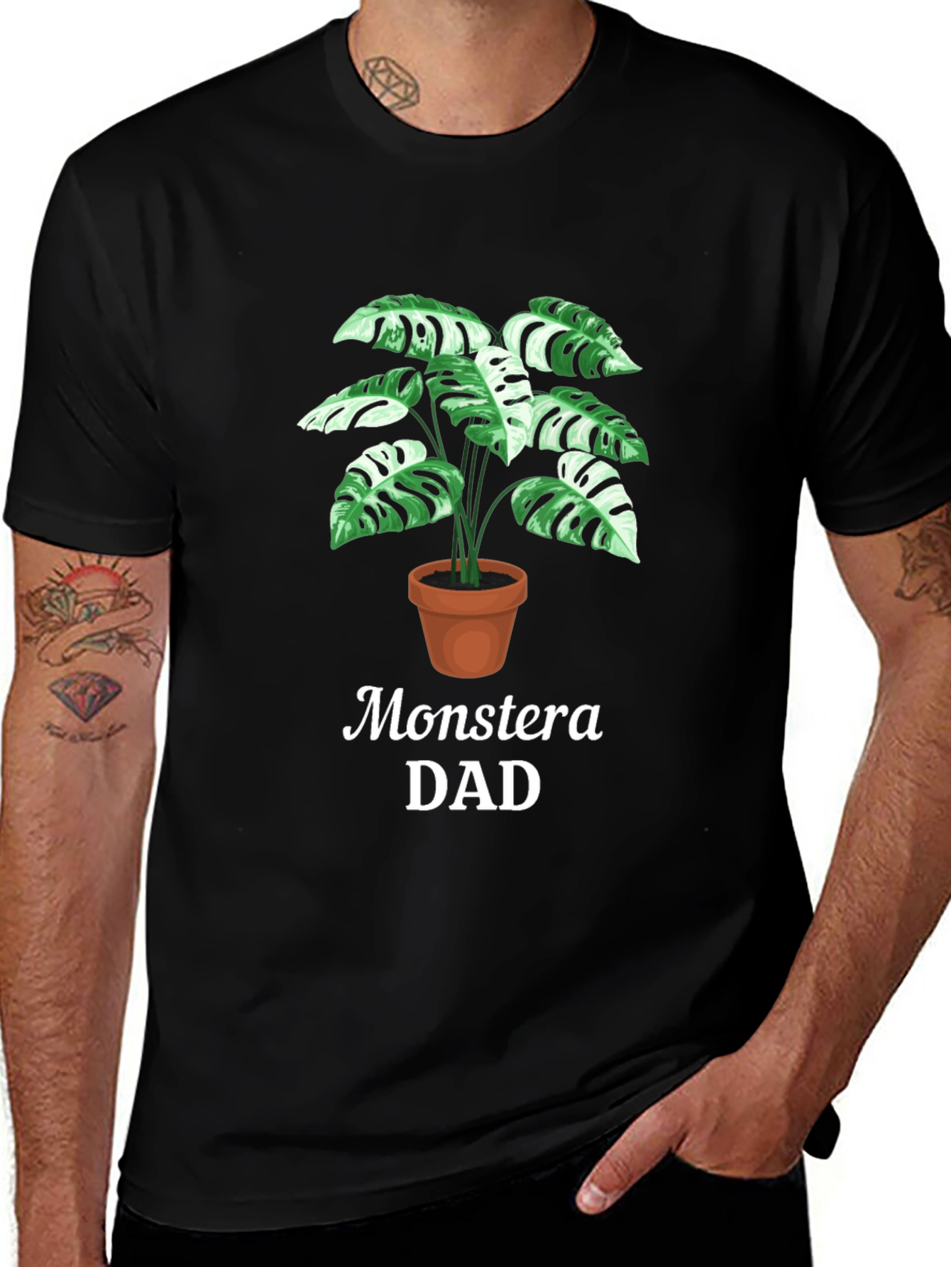 Monstera Dad Graphic T-Shirt
