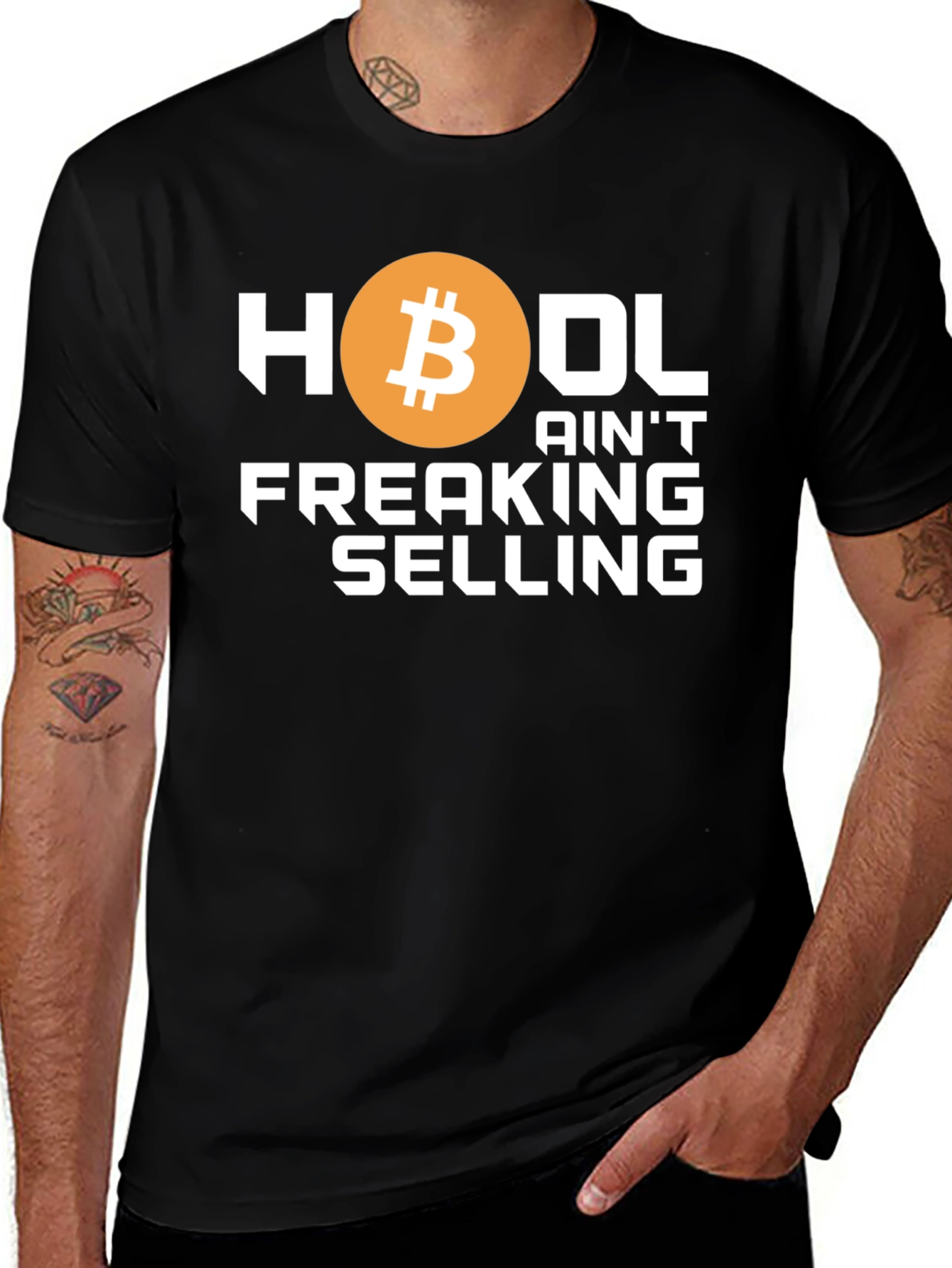 HODL Bitcoin T-Shirt - Crypto Investment Tee