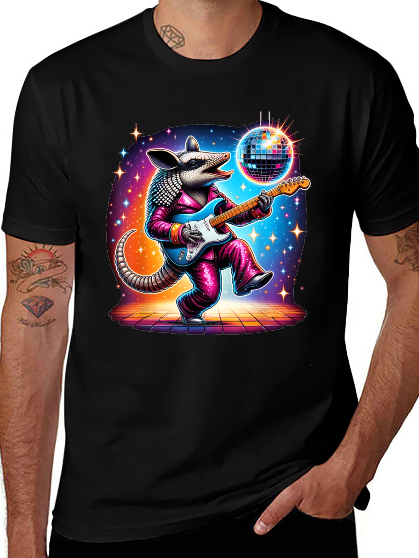 Variant 29 of Armadillo Disco T-Shirt