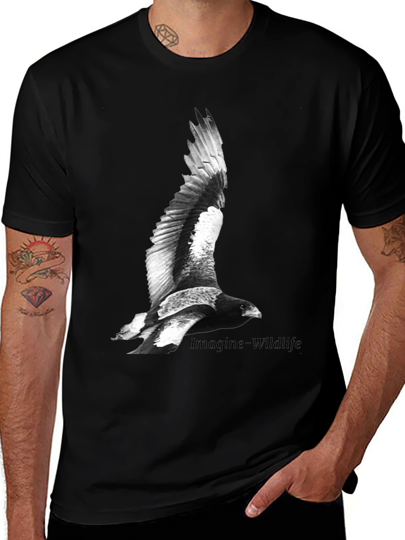 Variant 8 of Eagle Graphic Tee - Wildlife Lovers