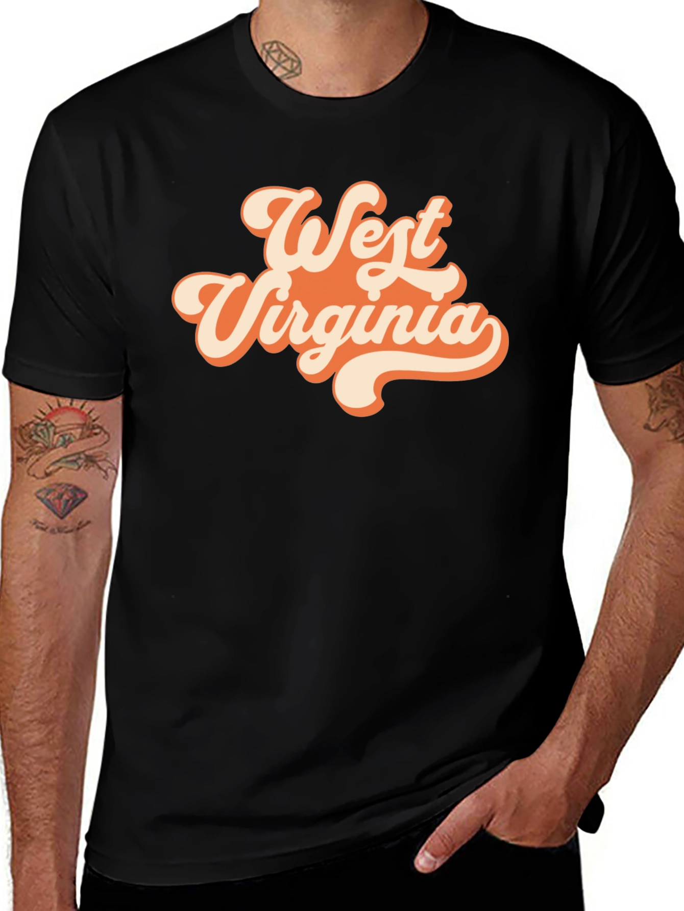 Retro West Virginia Graphic Tee