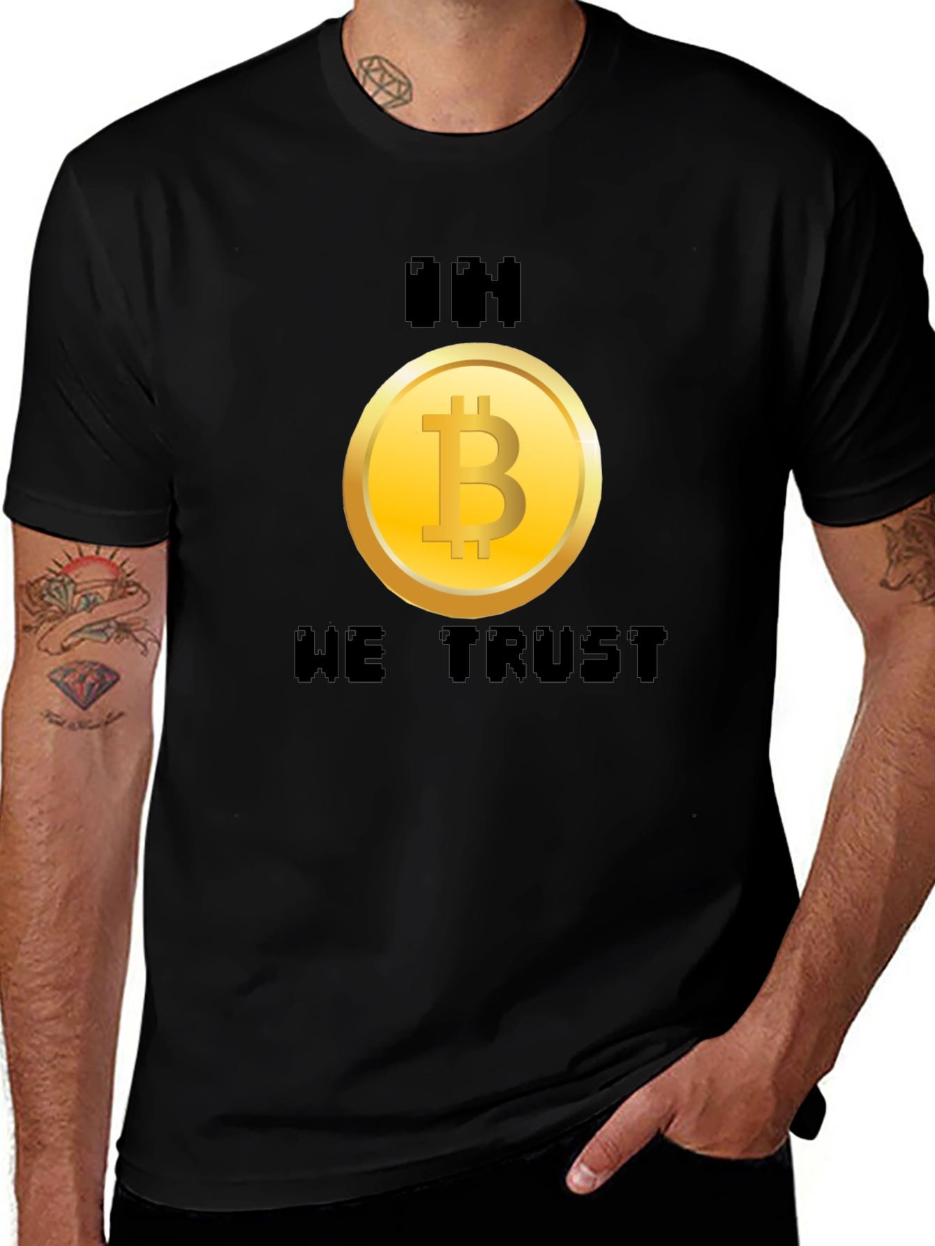 Bitcoin Trust Black T-Shirt