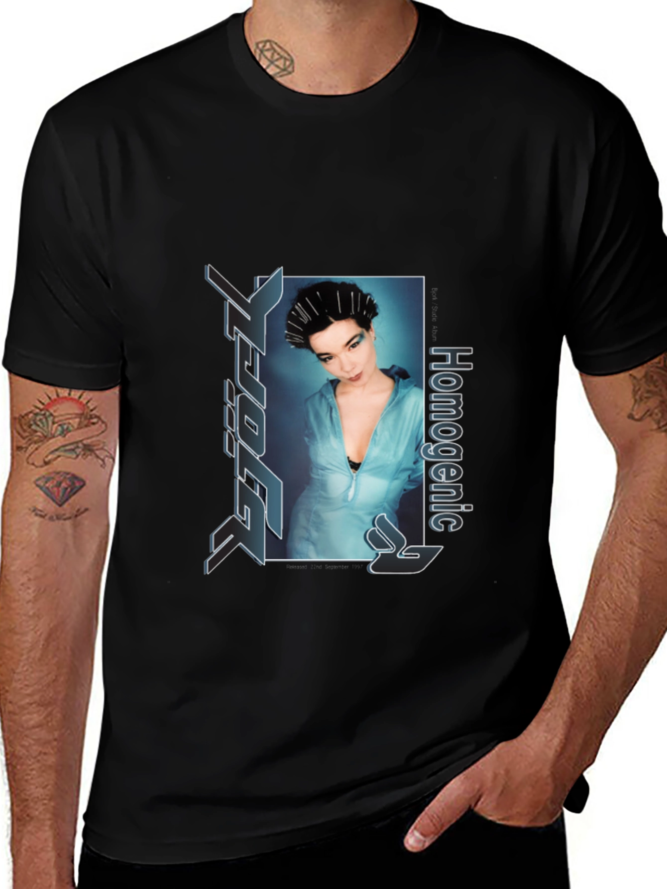 Björk Homogenic Graphic Print T-Shirt