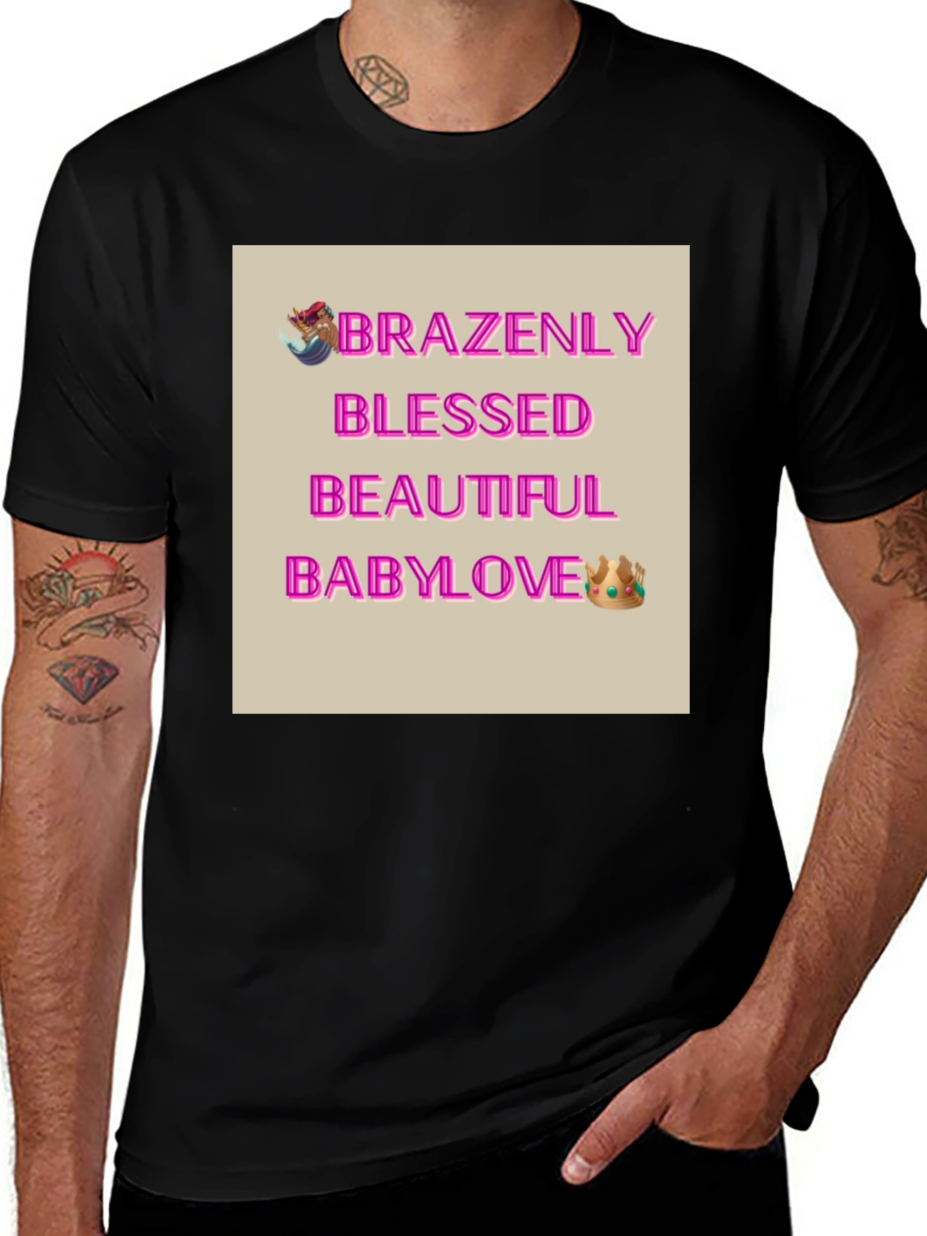Variant 23 of Brazenly Blessed Graphic Tee