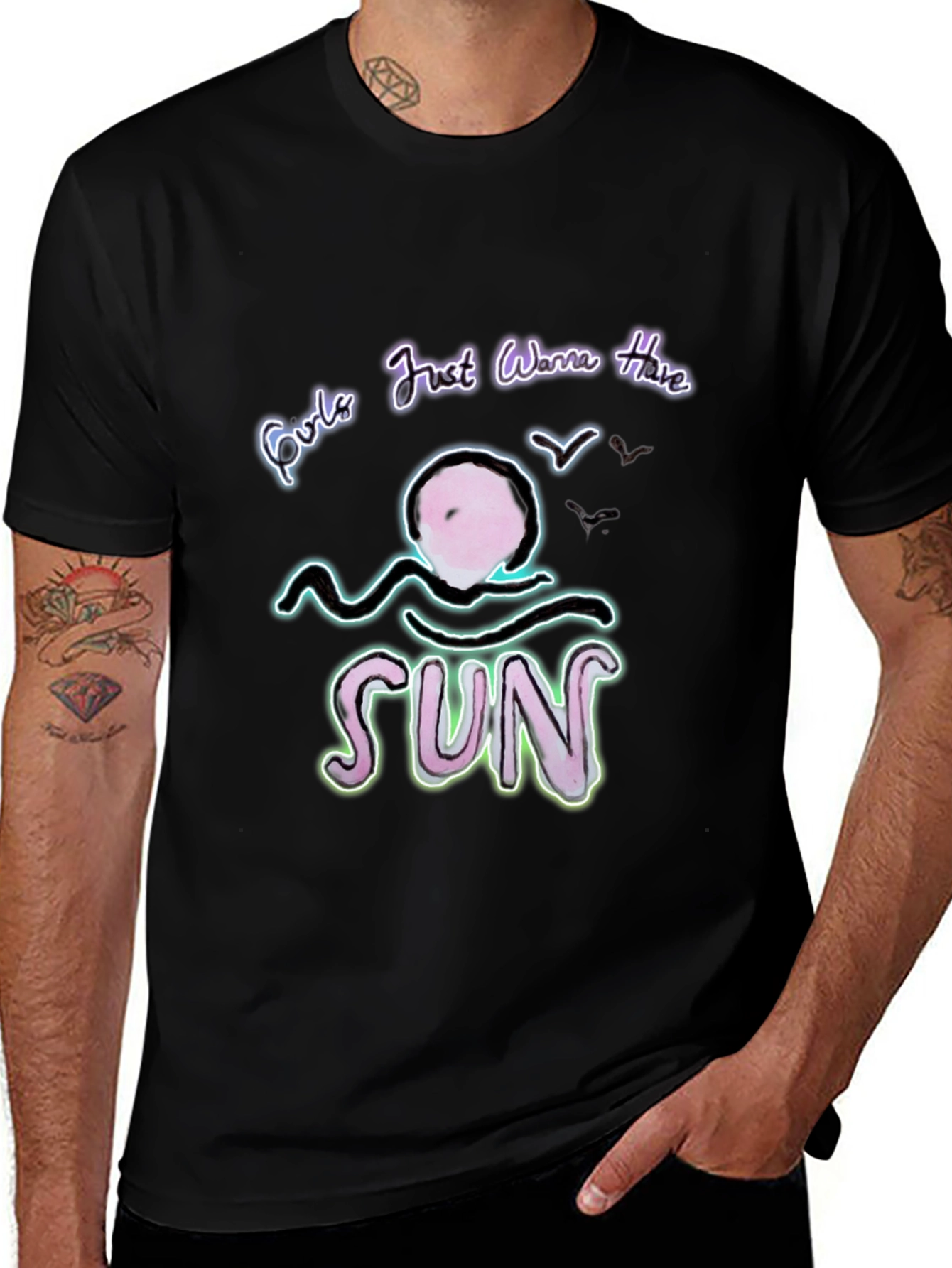 Variant 29 of Girls Just Wanna Have Sun T-Shirt