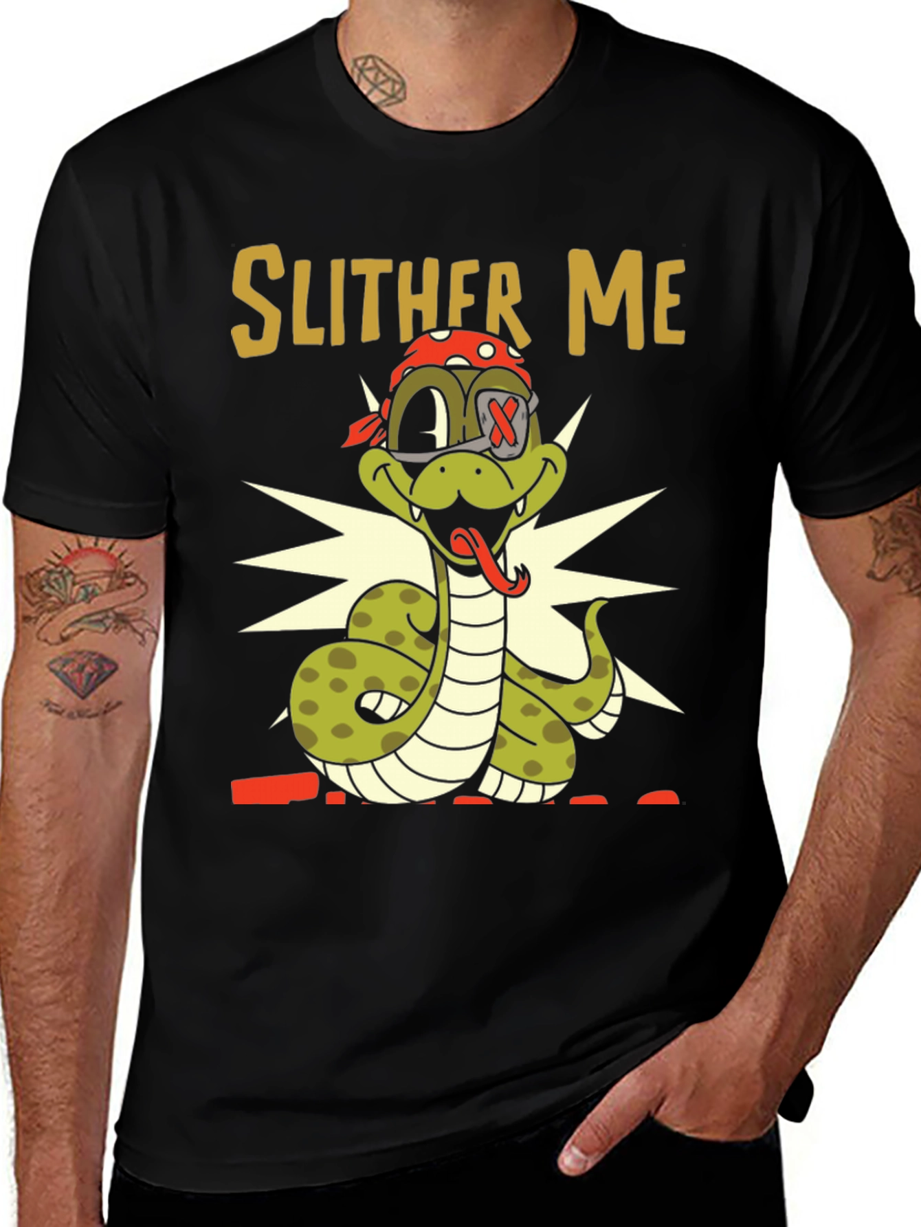 Slither Me Snake Pirate T-Shirt