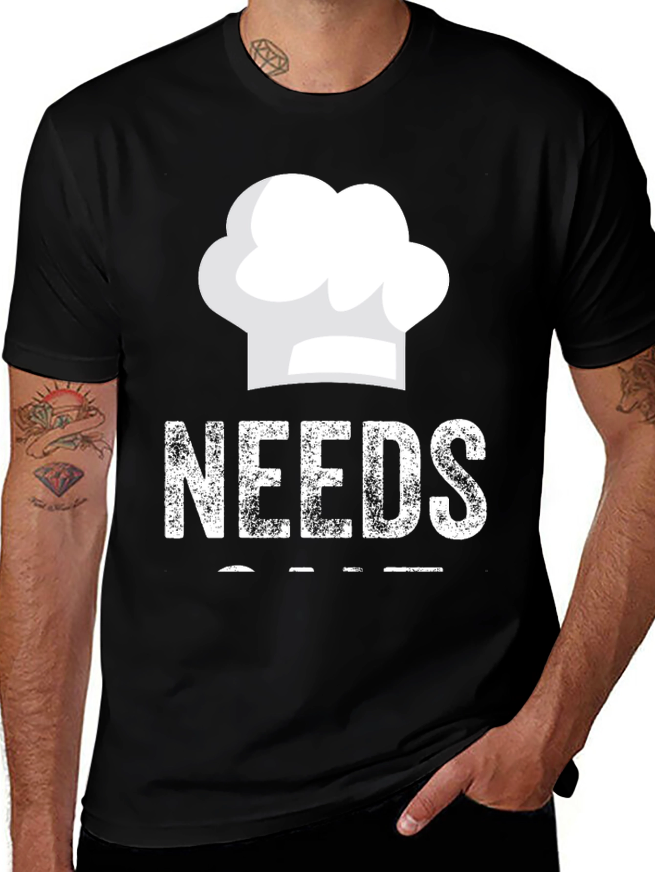 Variant 6 of Chef Needs Coffee T-Shirt - Funny Culinary Tee