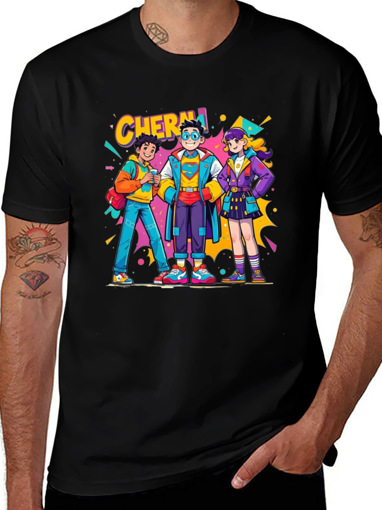 Variant 19 of Chennai Crew Neck Graphic T-Shirt