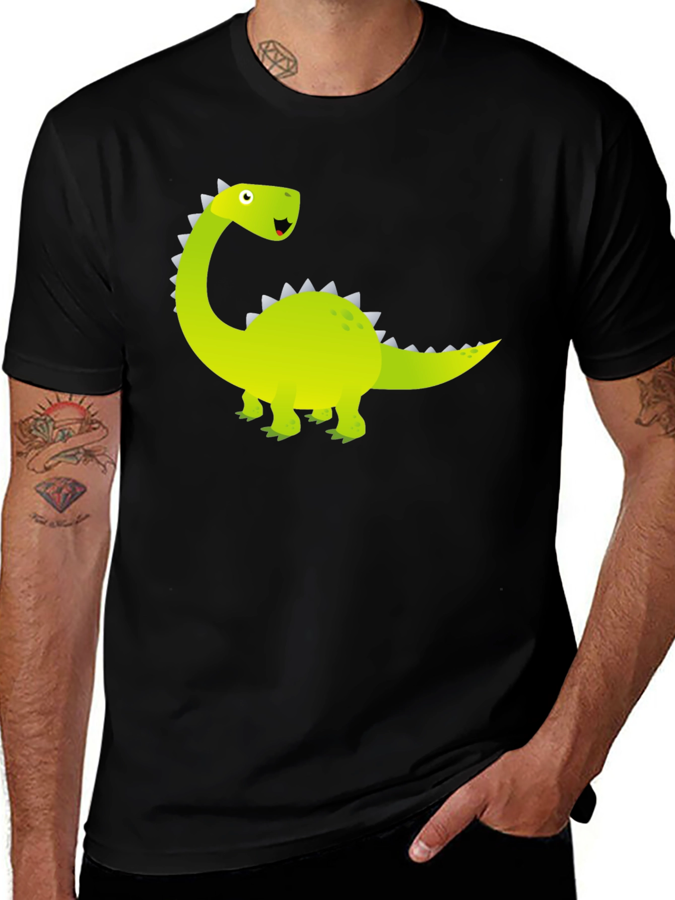 Variant 20 of Dino Graphic Tee - Soft Cotton, Stylish Casual Wear