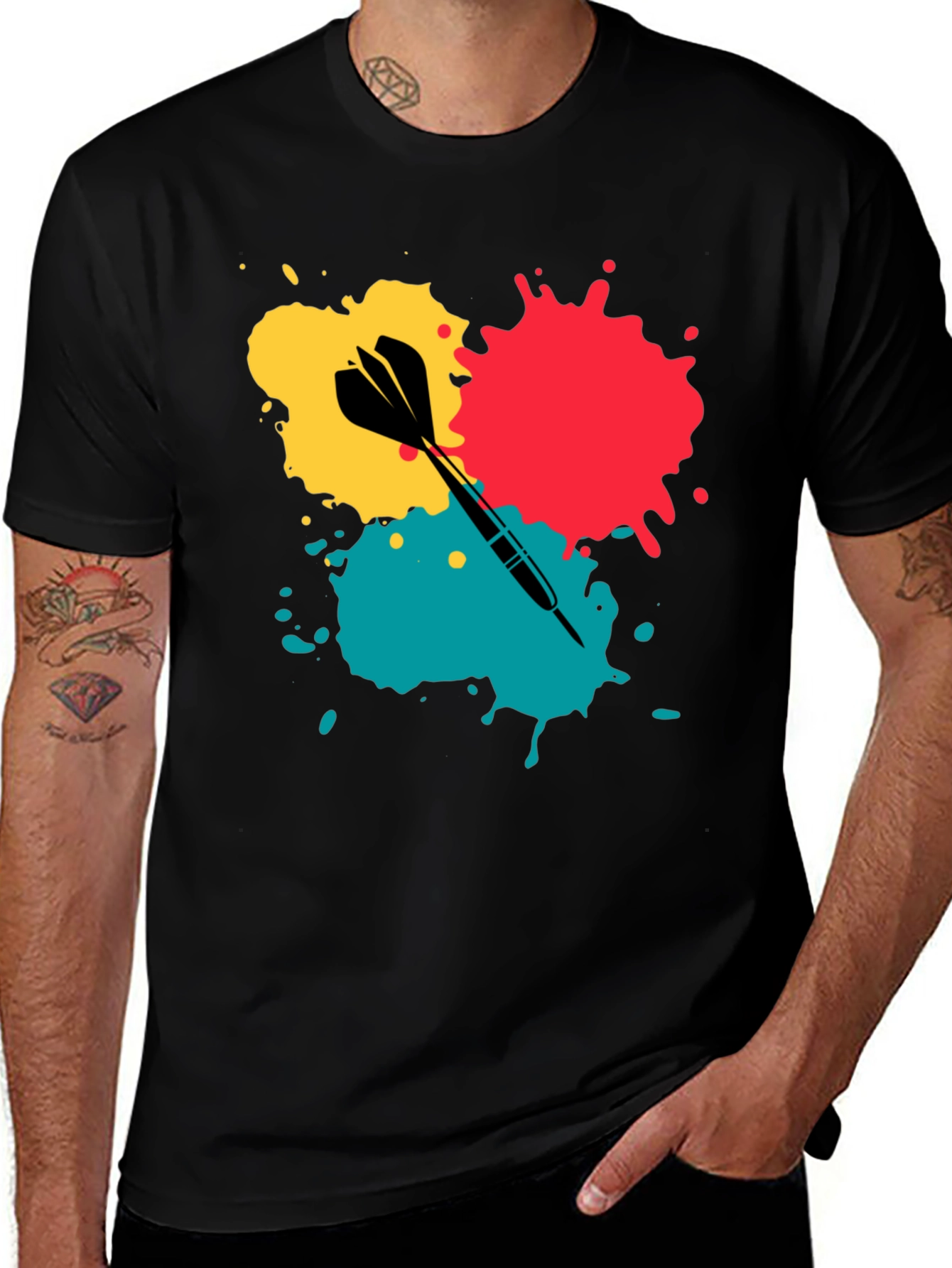 Variant 13 of Dart Splash T-Shirt