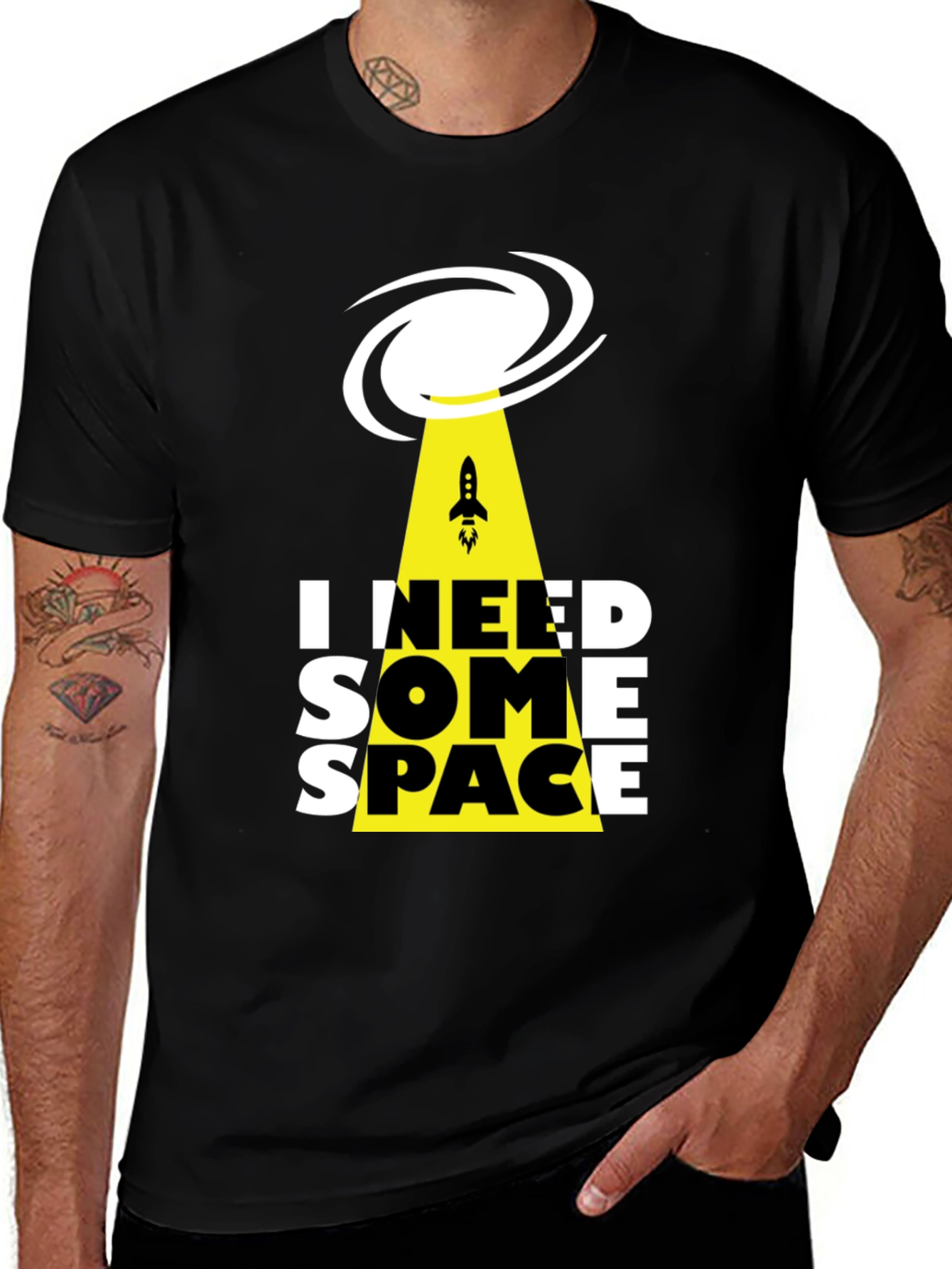 Variant 5 of I Need Some Space T-Shirt - Funny Graphic Tee