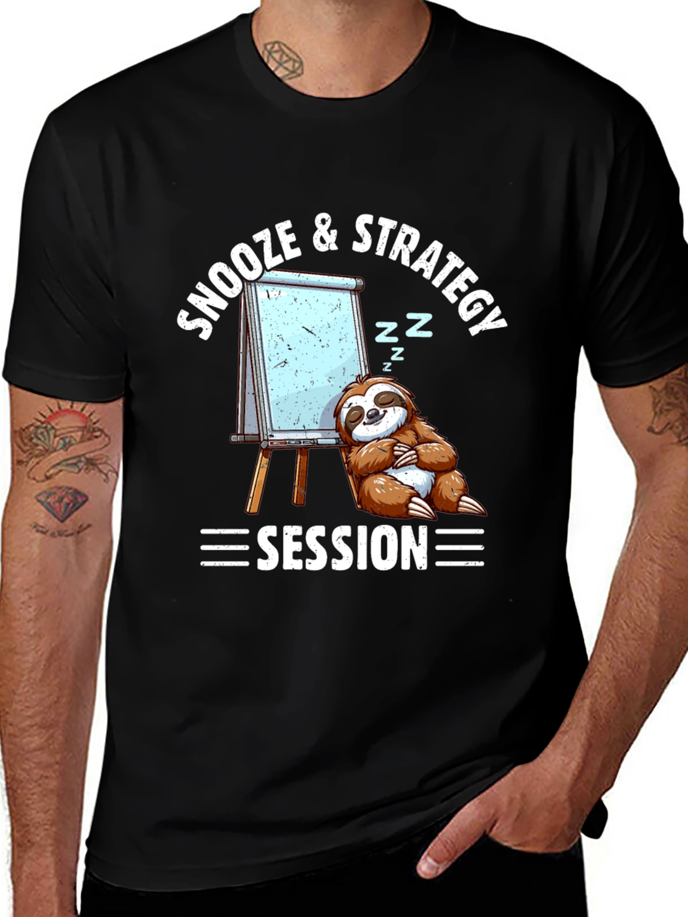 Variant 30 of Snooze & Strategy Session Graphic T-Shirt