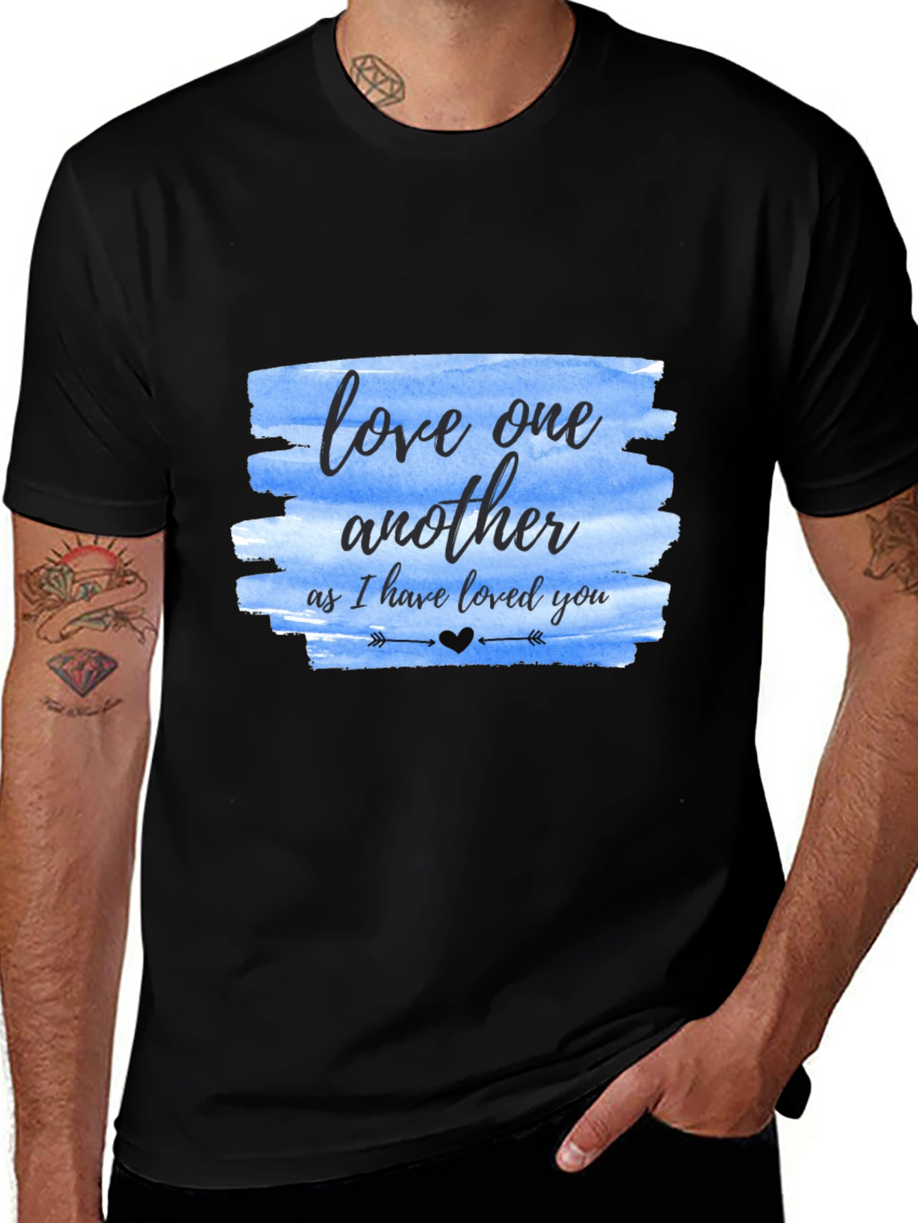 Variant 27 of Love One Another Graphic T-Shirt