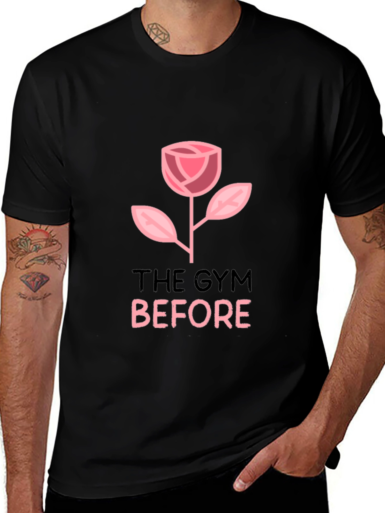 Variant 27 of The Gym Before Rose Graphic T-Shirt